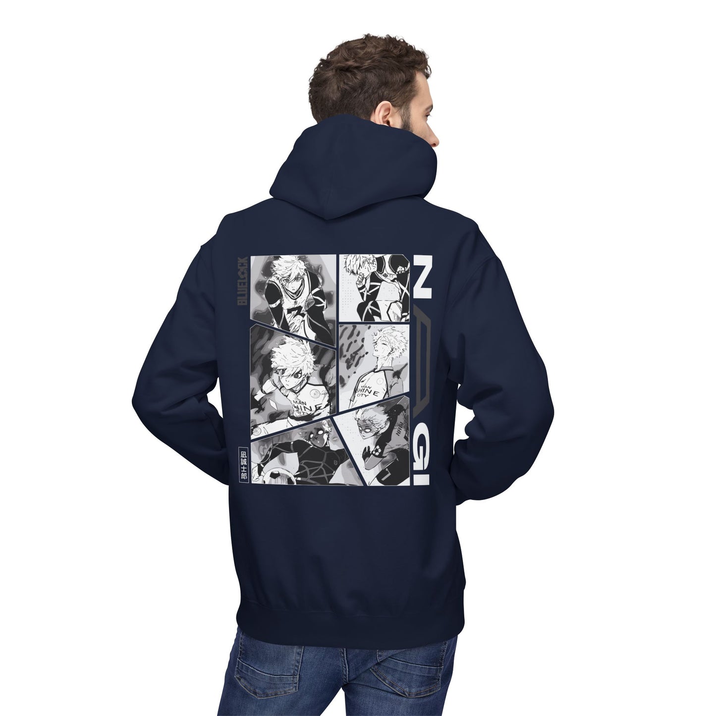 Nagi "Lazy Genius" Blue Lock Hoodie | Maklenn