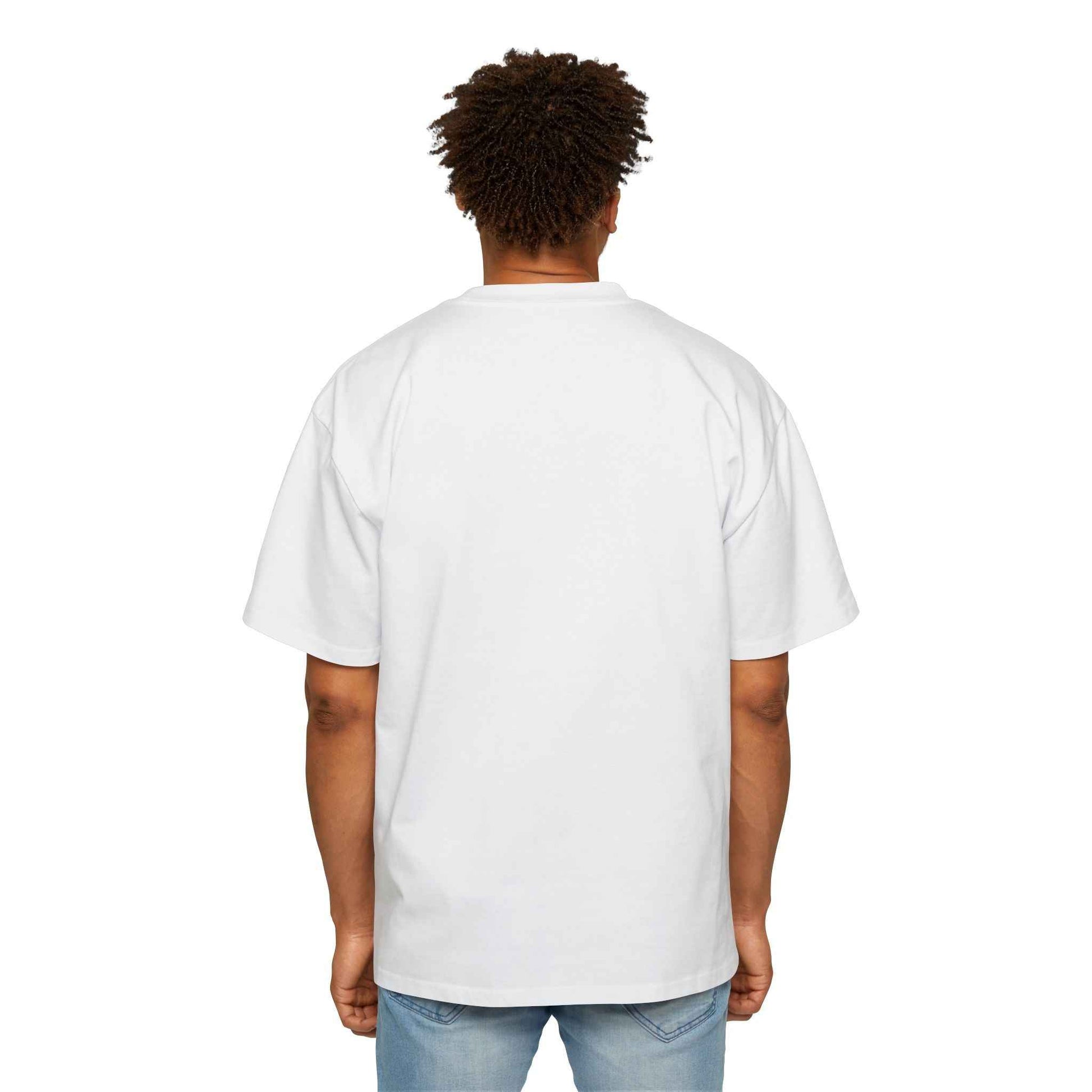 Ouch! Men's Heavy Oversized Tee, Casual T-Shirt, Gift for Him, Everyday Wear, Graphic Tee, Summer Style