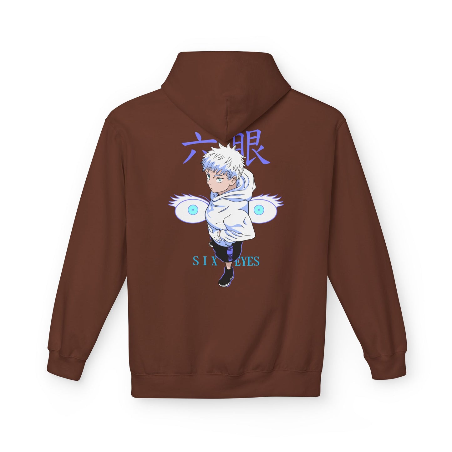 Jujutsu Kaisen Satoru Gojo Hoodie — Six Eyes Graphic Anime Pullover