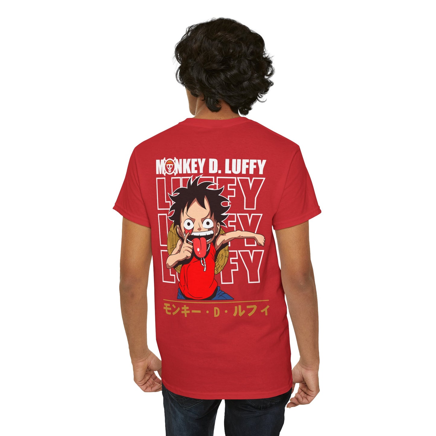 Monkey D. Luffy Anime T‑Shirt — One Piece Graphic Tee