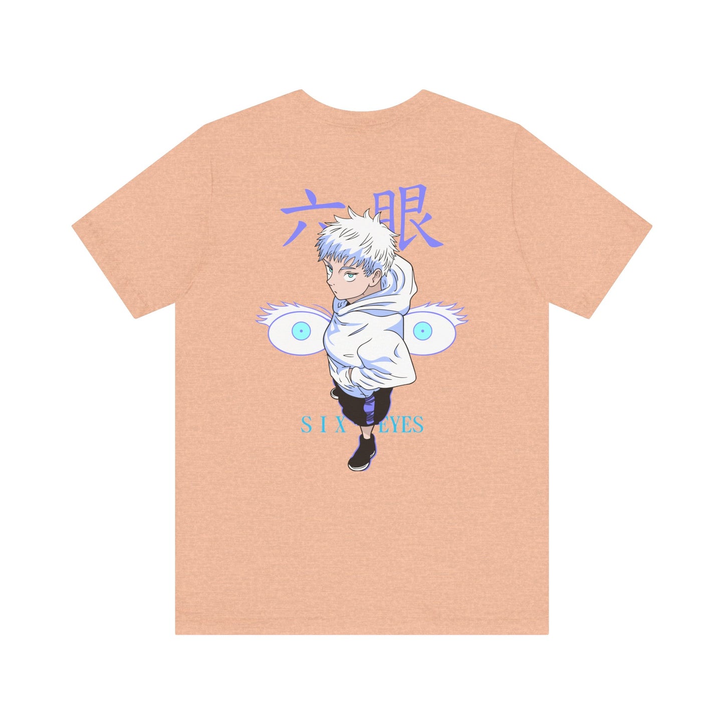 Anime Short Sleeve Tee, Jujustu Kaisen Shirt, Cosplay Tee, Gift for Anime Lovers, Stylish Graphic T-Shirt, Casual Wear Printify