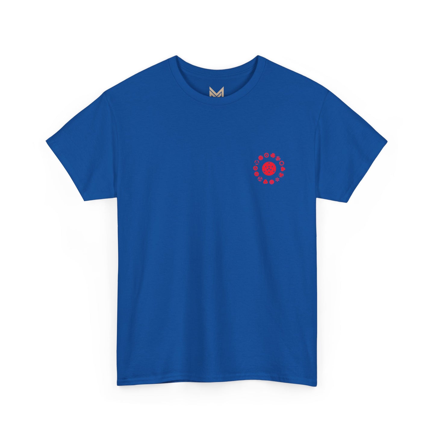 Anime Demon Trio Graphic Tee — Back Print with Small Front Logo