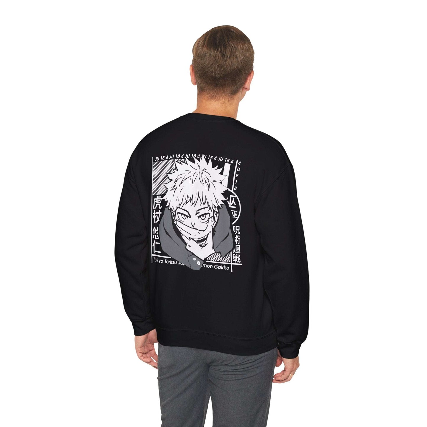 Jujutsu Kaisen Yuji Itadori Crewneck Sweatshirt Maklenn Jujutsu Kaisen Yuji Itadori Crewneck Sweatshirt Sweatshirt Maklenn www.maklenn.com India 33.23