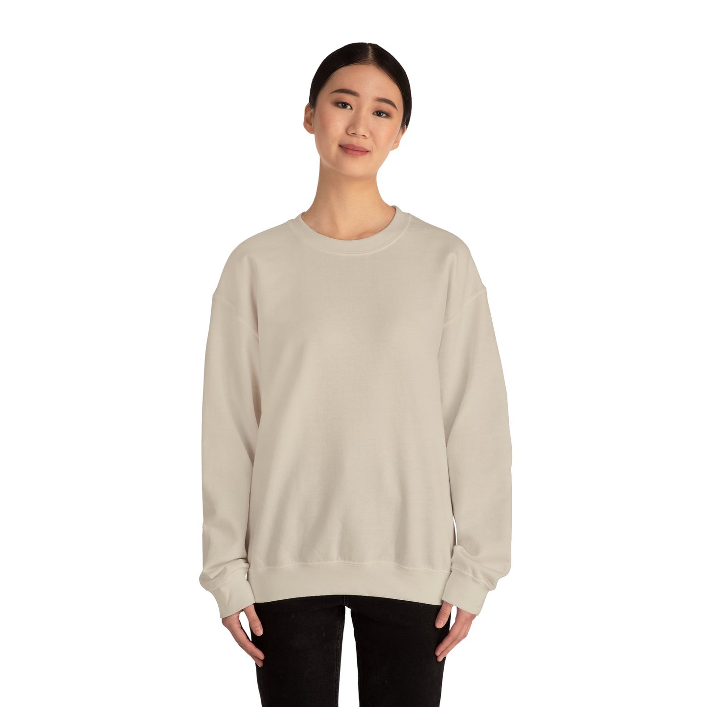 Sweatshirt — 'REVENGE' Bold Back Print Crewneck Sweatshirt Printify