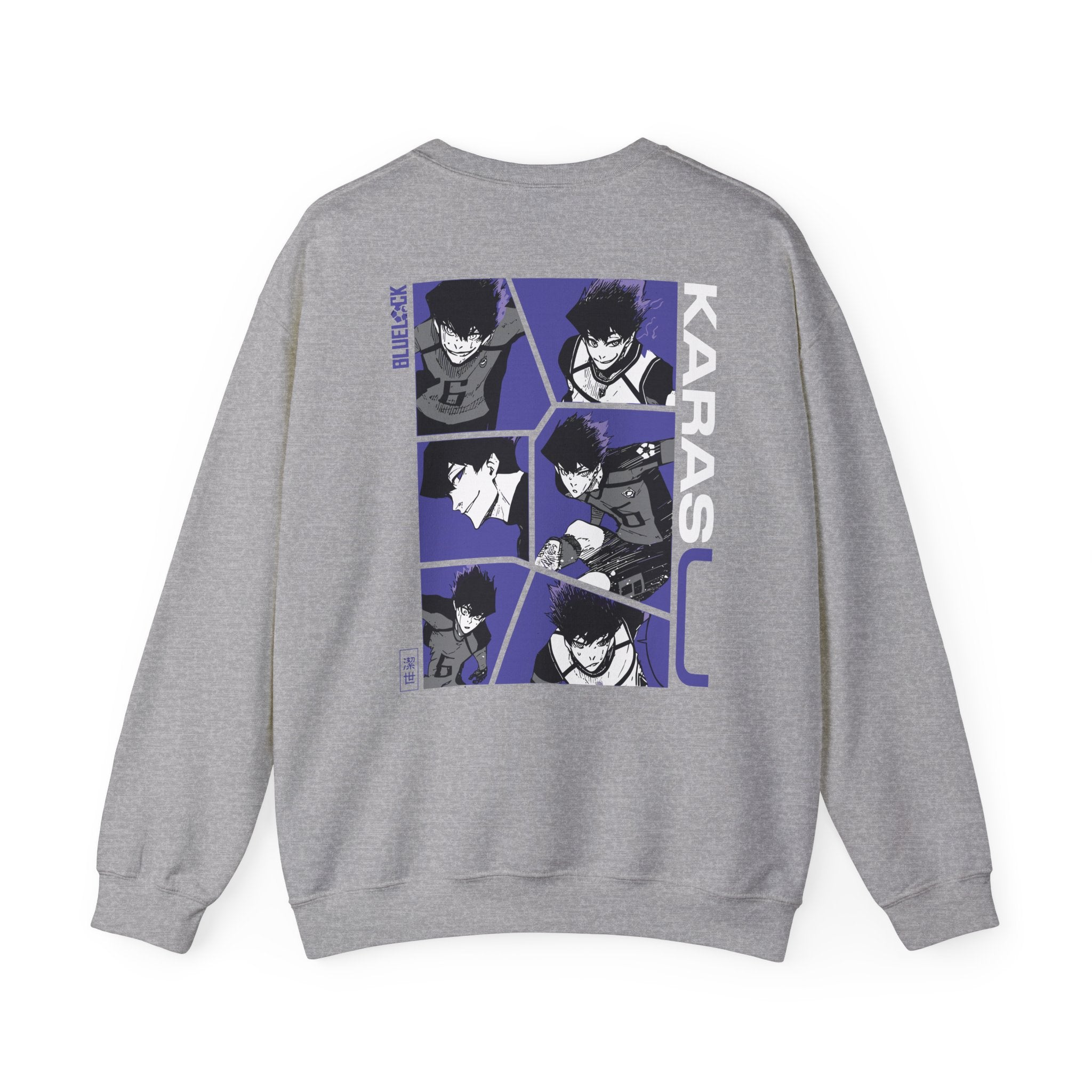Tabito Karasu Shadow Blue Lock sweatshirt – Maklenn