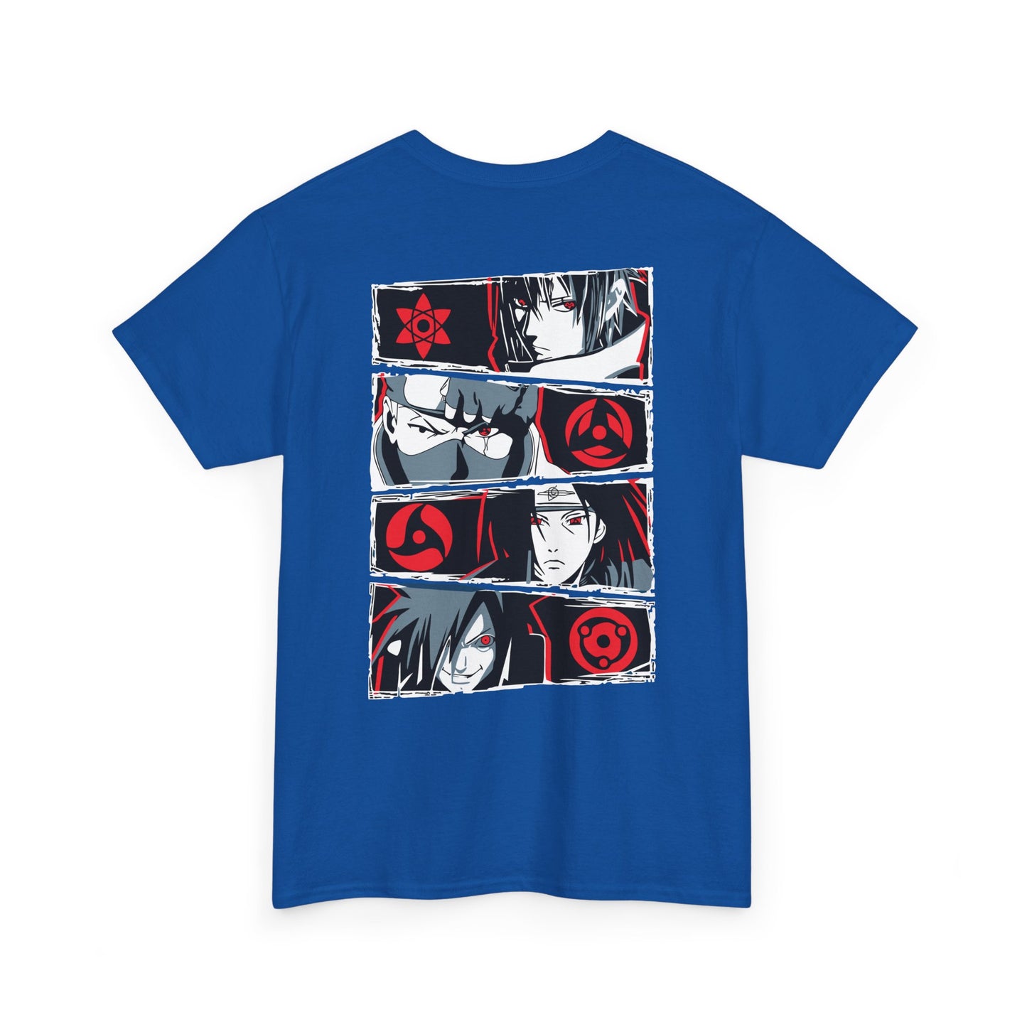 Anime Eyes Graphic Tee — Manga Character Panel Back Print