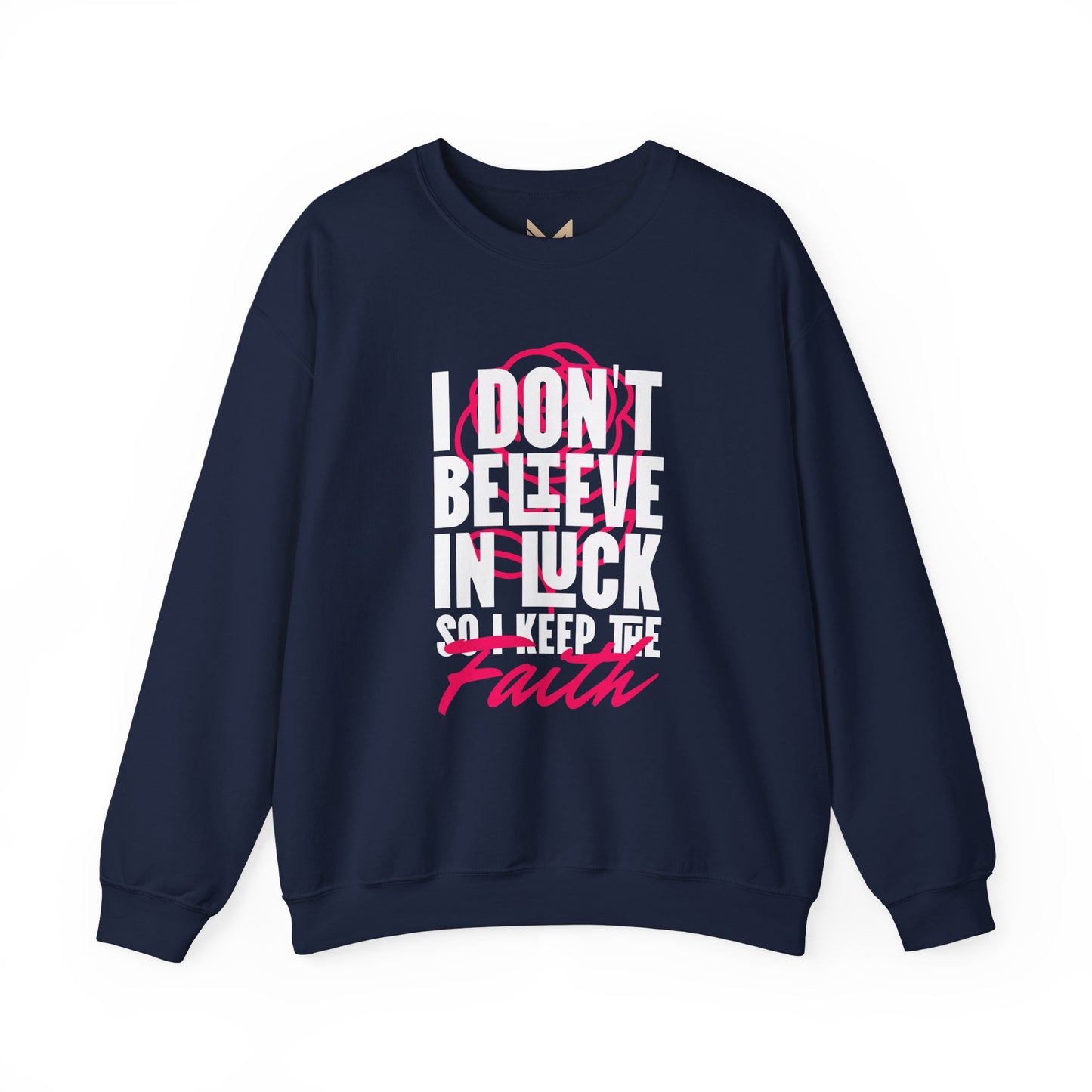 Inspirational Crewneck Sweatshirt - Motivational Apparel, Cozy Gift, Faith-Inspired Outfit, Trendy Casual Wear, Perfect for Holidays Printify
