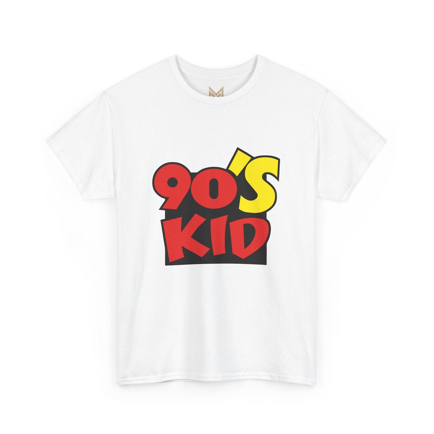90's Kid Unisex Heavy Cotton Tee - Nostalgic Vintage T-Shirt, Retro Tee for 90s Lovers, Gift for Birthdays, Casual Wear - Maklenn