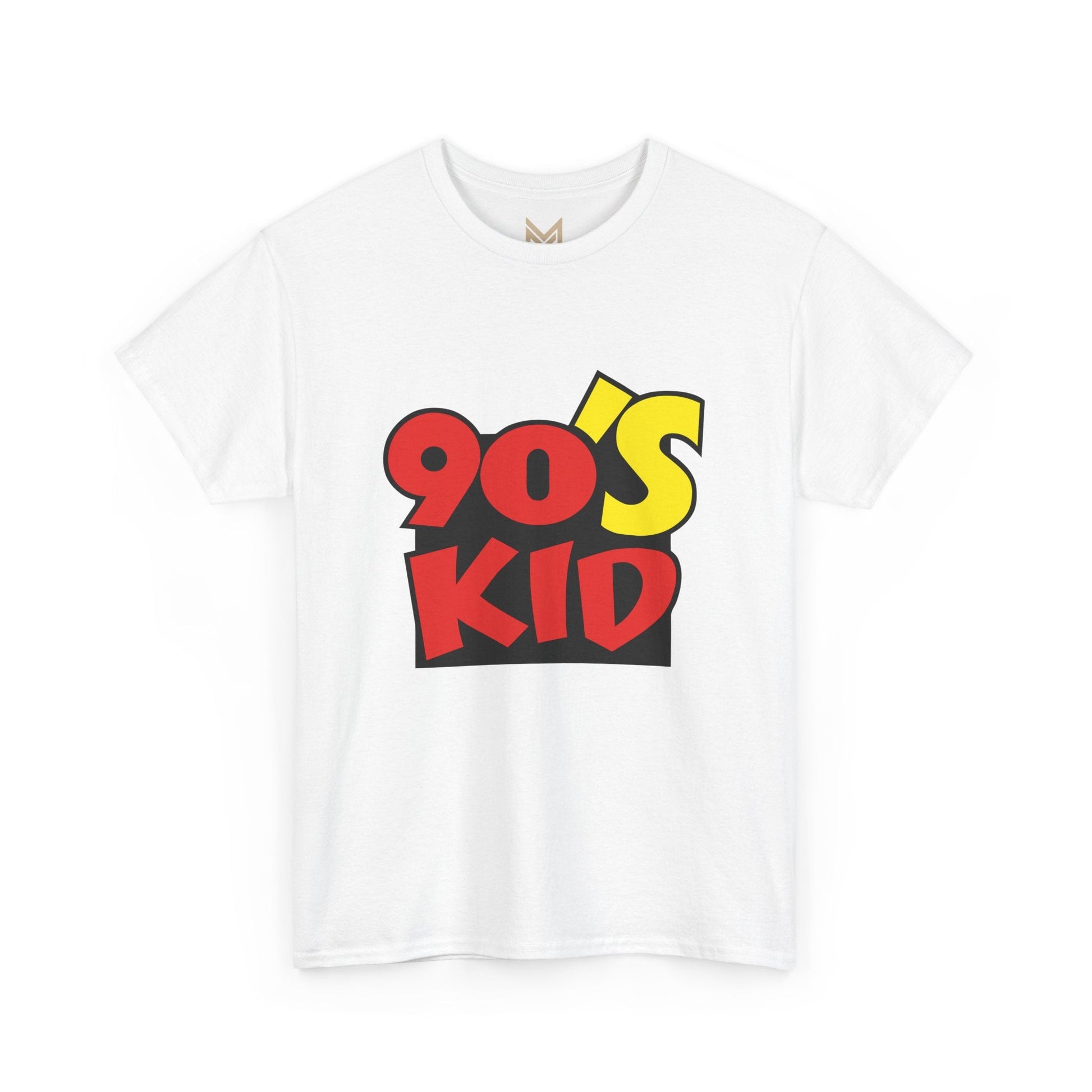 90's Kid Unisex Heavy Cotton Tee - Nostalgic Vintage T-Shirt, Retro Tee for 90s Lovers, Gift for Birthdays, Casual Wear - Maklenn