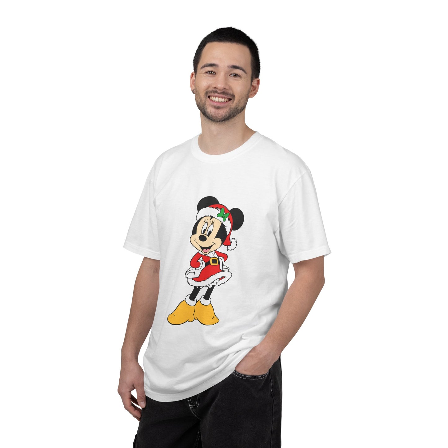Minnie Mouse Christmas T-Shirt — Festive Holiday Cartoon Tee Printify