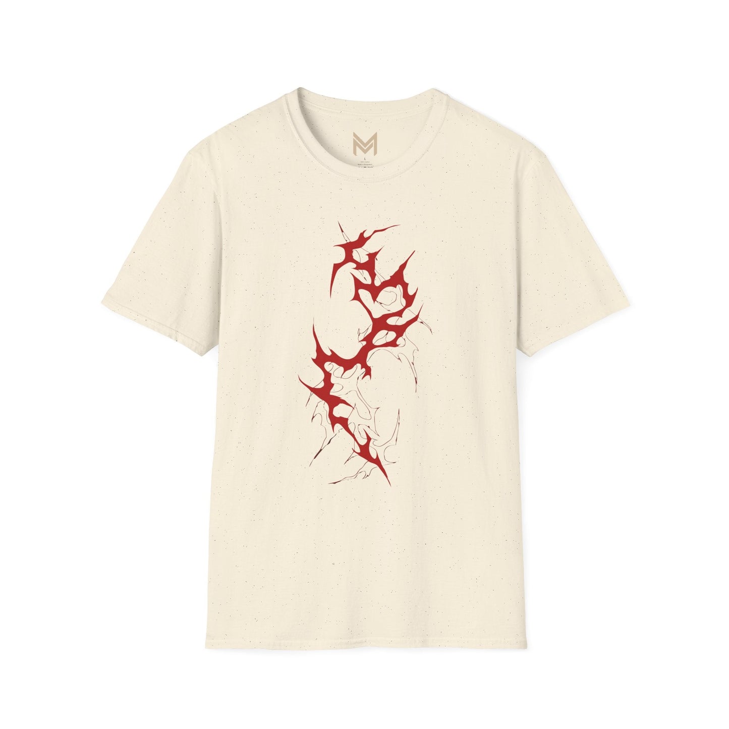 Unisex Graphic T-Shirt - Edgy Red Design, Casual Wear, Streetwear, Gift for Him/Her, Trendy Fashion, Everyday Style Printify