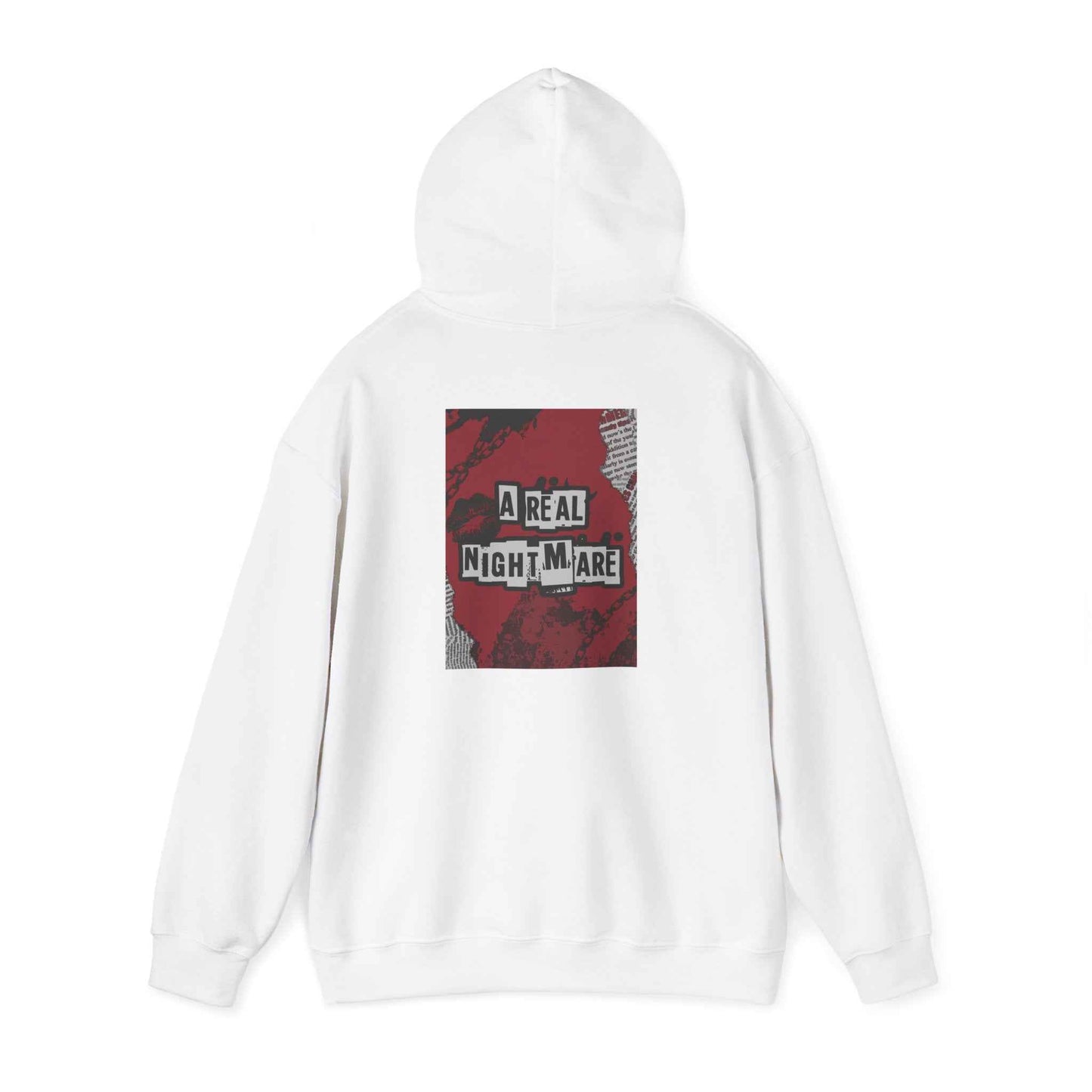 A Real Nightmare Hoodie - Cozy Unisex Sweatshirt for Halloween, Casual Wear, Gifts, Fall Fashion, Party,USA trend, Mens hoodie us,Australia genz edition,Canada online hoodie fashion