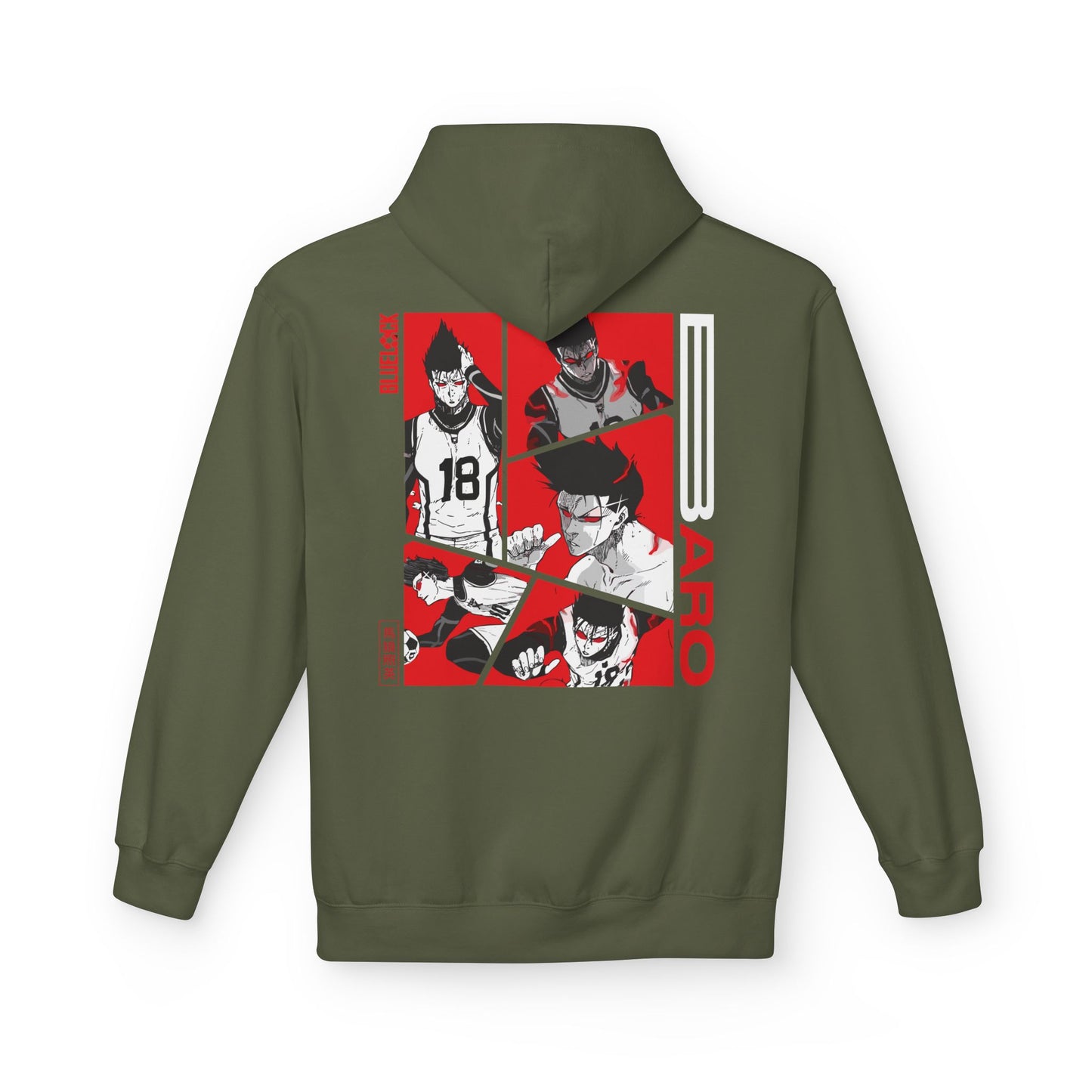 Baro "King" Blue Lock Hoodie | Maklenn