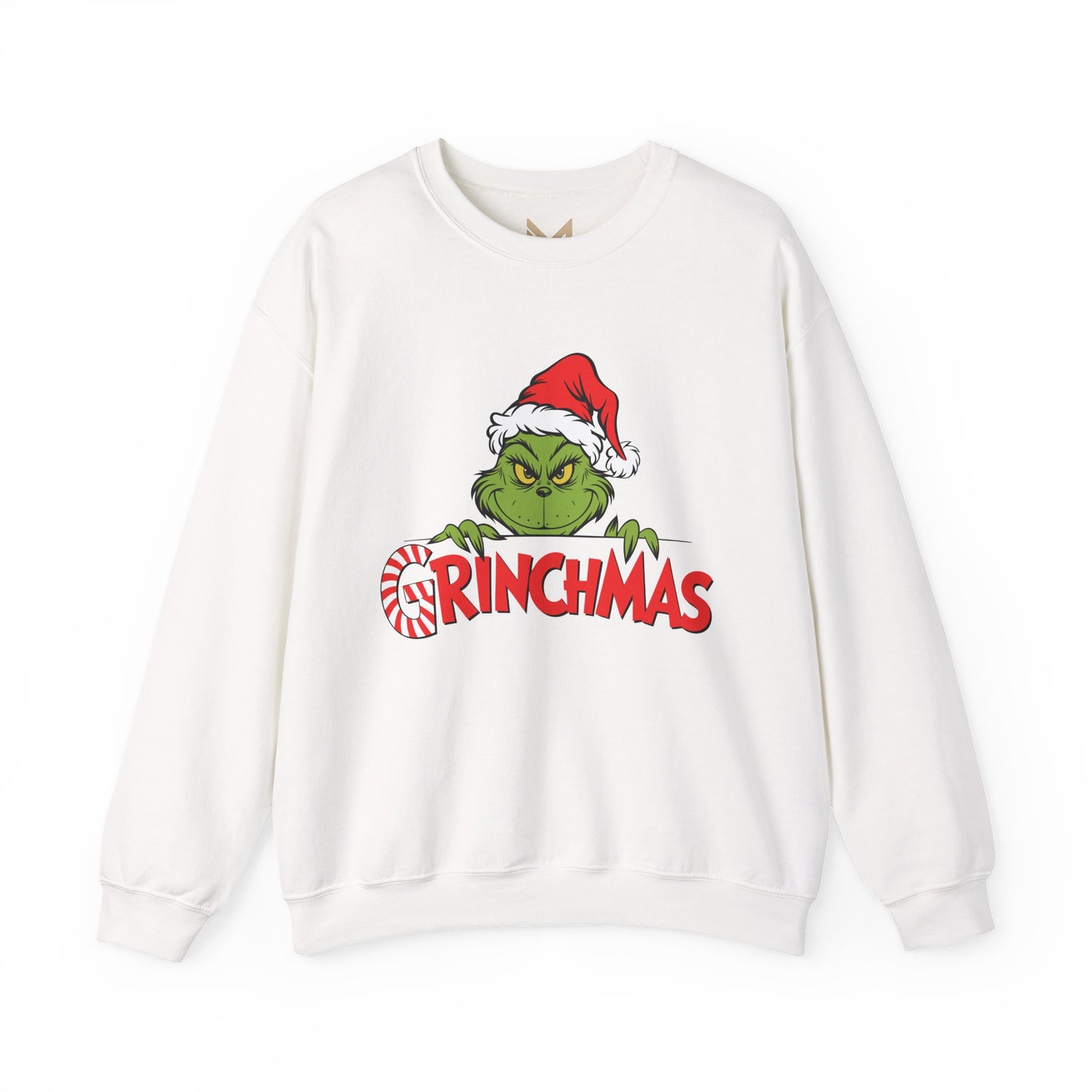 Grinchmas Sweatshirt – Funny Christmas Crewneck with Holiday Grinch Design Printify