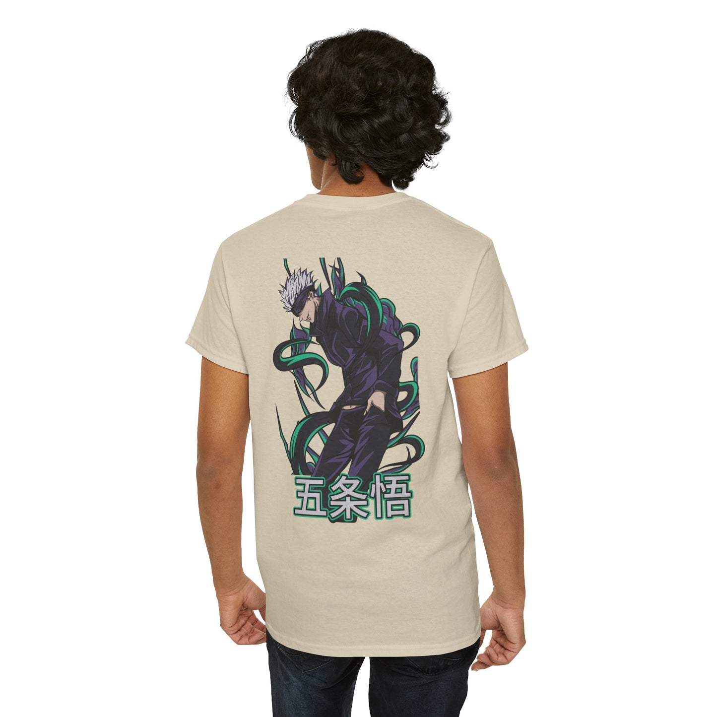Jujutsu Kaisen Graphic Tee — Gojo Satoru Back Print Shirt