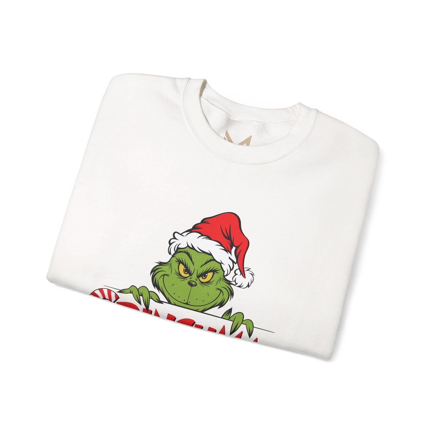 Grinchmas Sweatshirt – Funny Christmas Crewneck with Holiday Grinch Design Printify