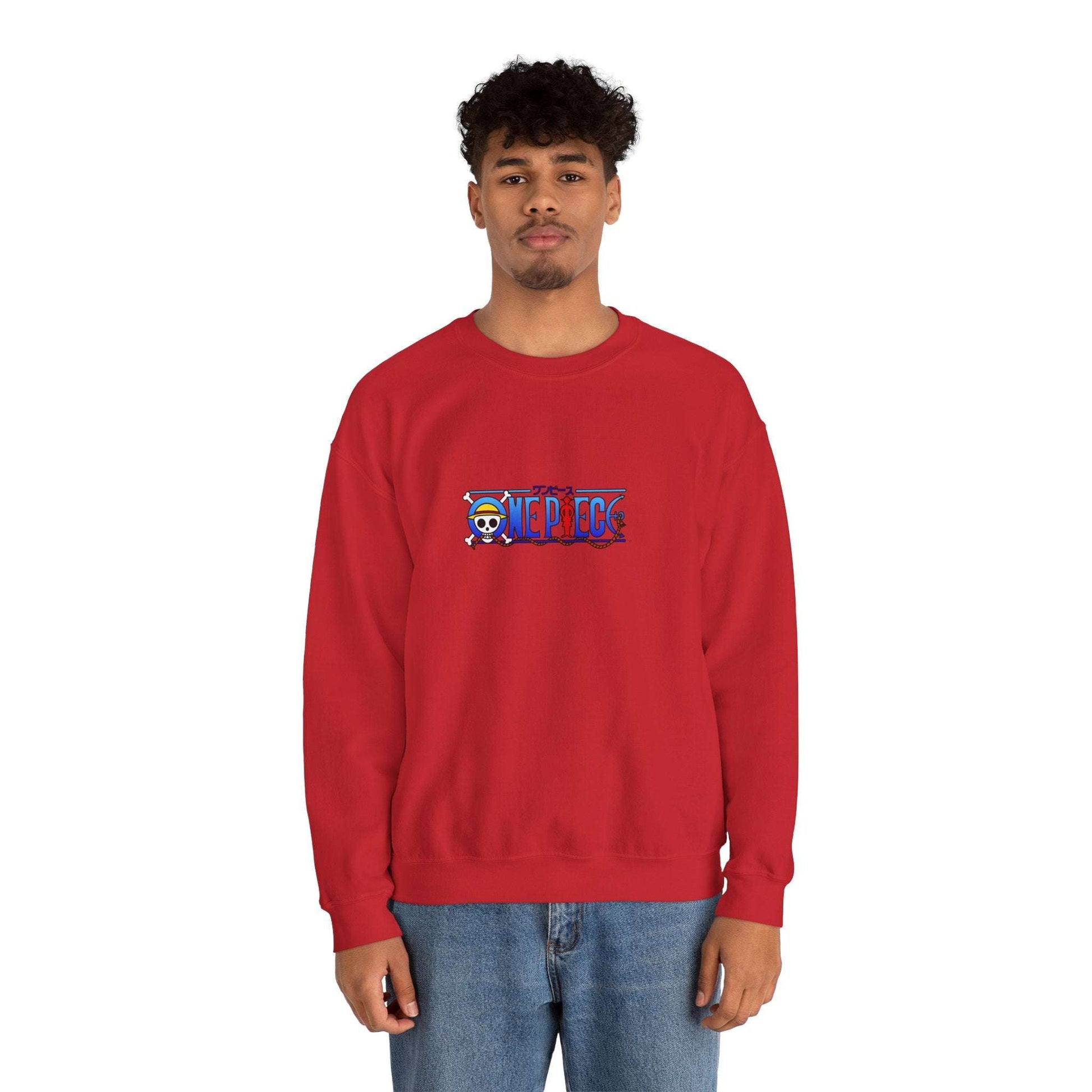 Anime Crewneck Sweatshirt — 'One Piece' Sanji Graphic Back with Logo Chest Maklenn Anime Crewneck Sweatshirt — 'One Piece' Sanji Graphic Back with Logo Chest Sweatshirt Maklenn www.maklenn.com India 33.23