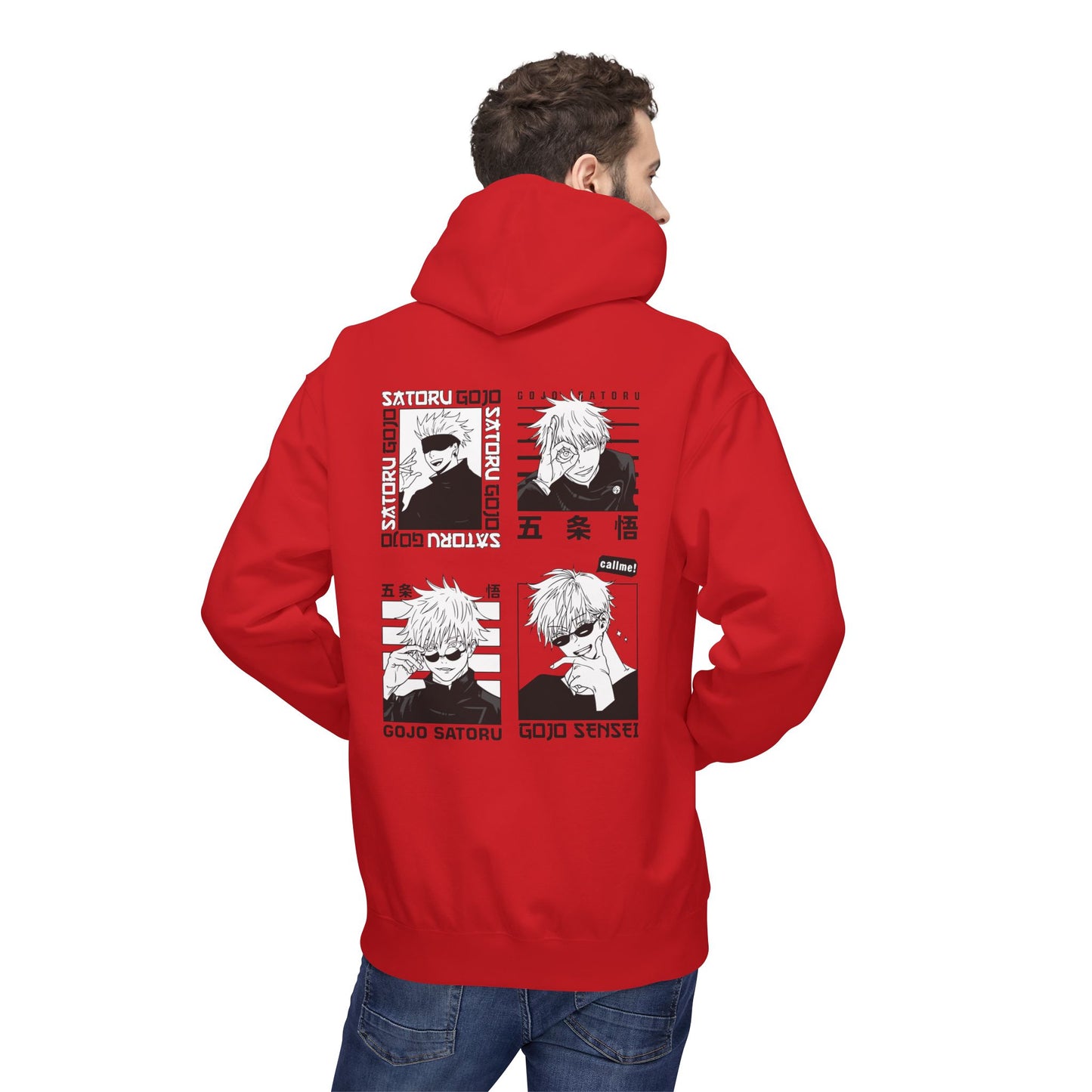 Jujutsu Kaisen Hoodie — Gojo & Characters Graphic Anime Pullover