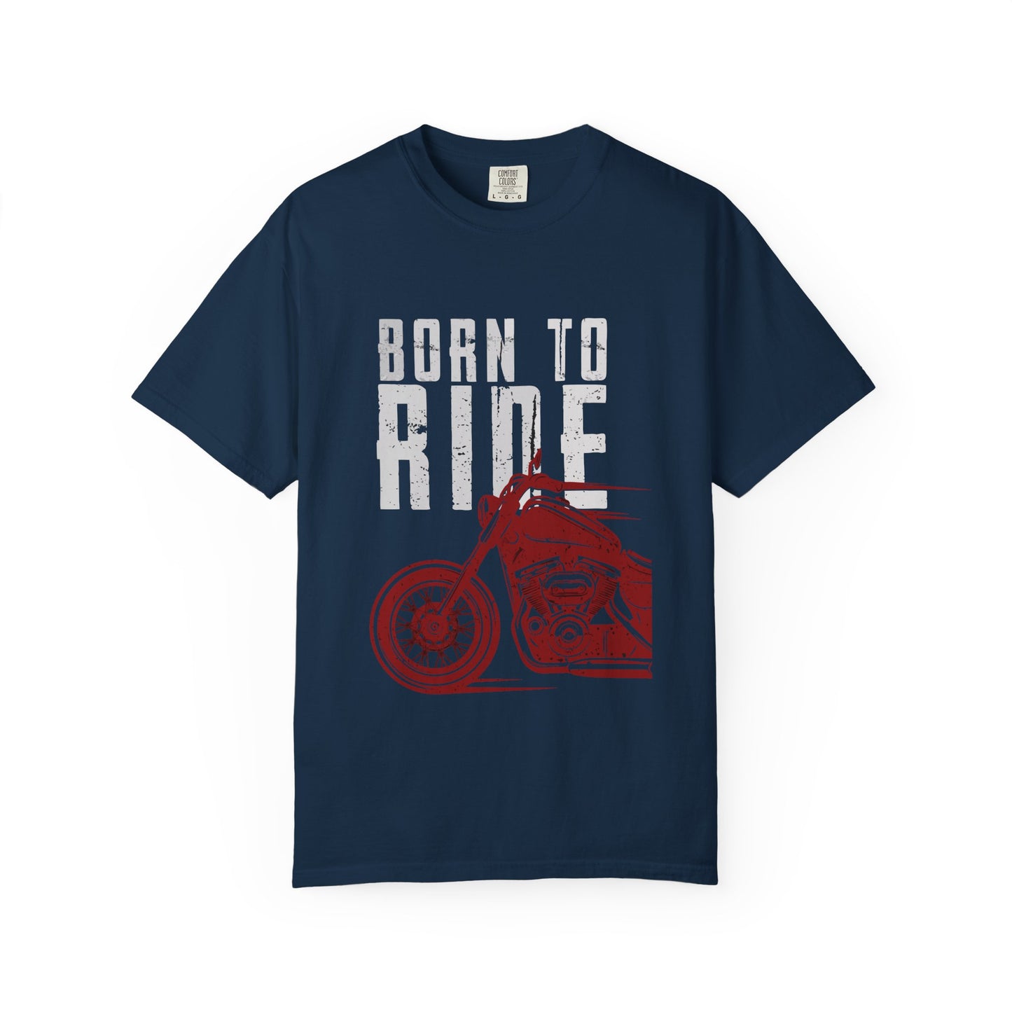 Born to Ride Motorcycle T-Shirt, Unisex Tee, Biker Apparel, Gift for Motorcycle Lovers, Casual Wear, Adventure Enthusiast Shirt Printify