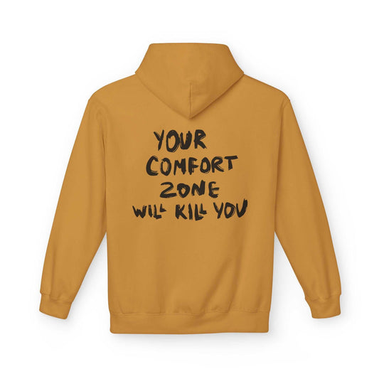 Comfort Zone Hoodie - Inspirational Quote Sweater, Motivational Gift, Cozy Fleece, Unisex Apparel for Everyday Wear, Perfect for [...] Maklenn Comfort Zone Hoodie - Inspirational Quote Sweater, Motivational Gift, Cozy Fleece, Unisex Apparel for