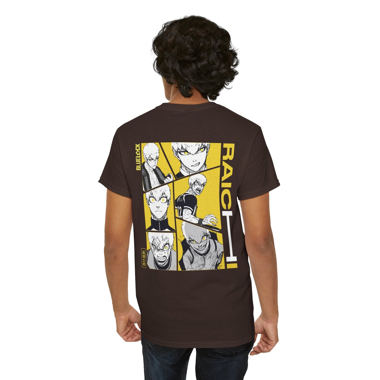 Raichi "Heat" Blue Lock Heavyweight Tee | Maklenn