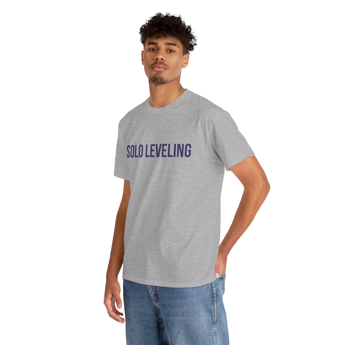 Solo Leveling Graphic Tee — Sung Jinwoo Anime-Inspired Shirt