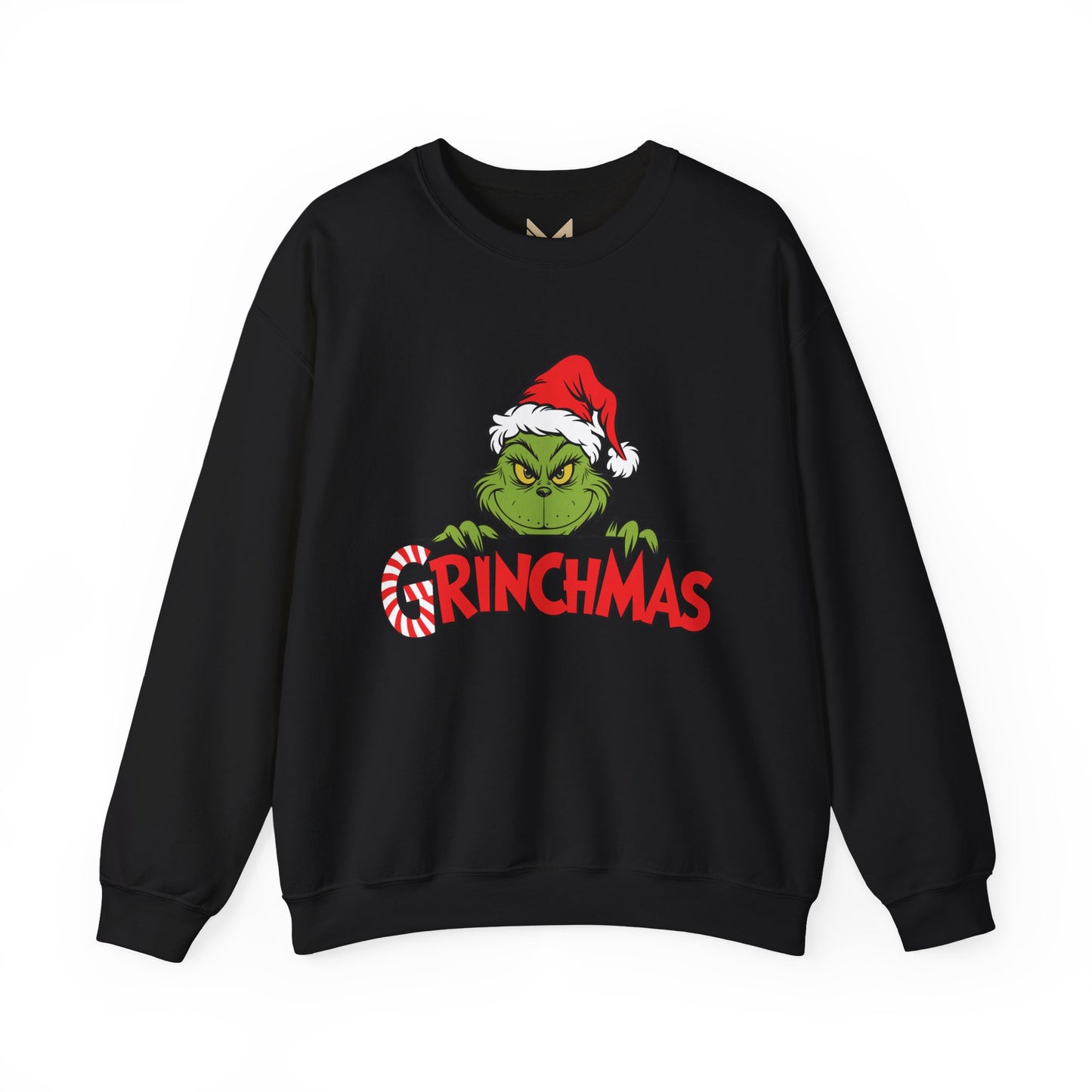 Grinchmas Sweatshirt – Funny Christmas Crewneck with Holiday Grinch Design Printify