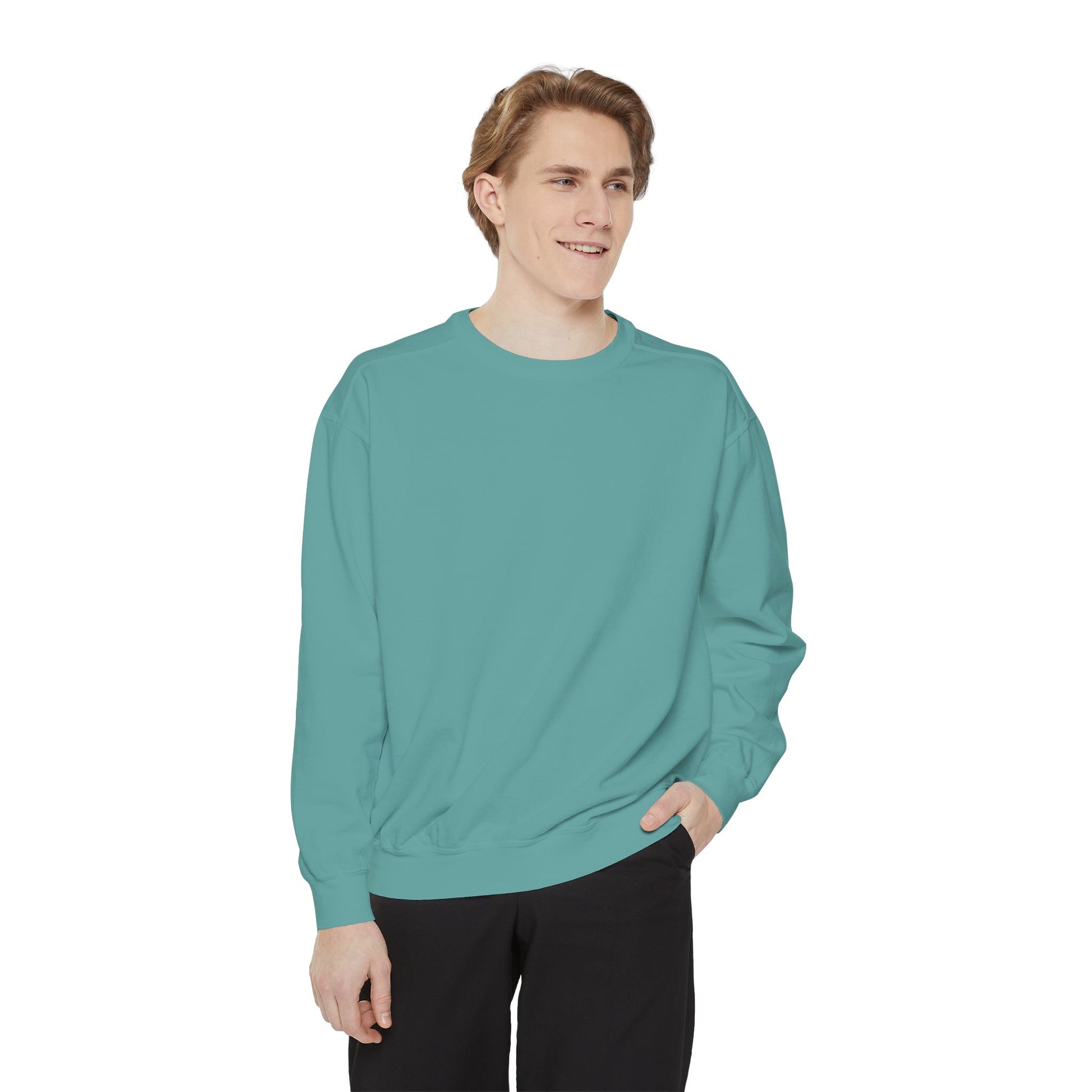 Artistic Unisex Sweatshirt - Colorful Face Design, Cozy Casual Wear, Perfect for Gifts, Fall Fashion, Unique Style Printify