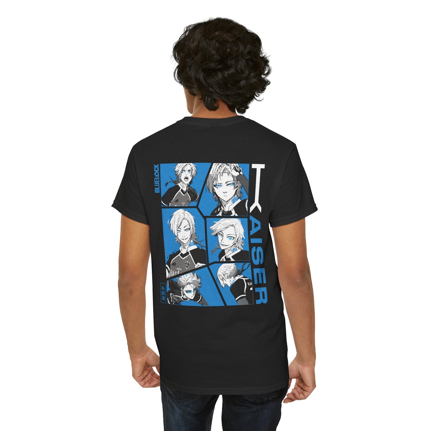 Kaiser "Blue Rose" Blue Lock Heavyweight Tee | Maklenn
