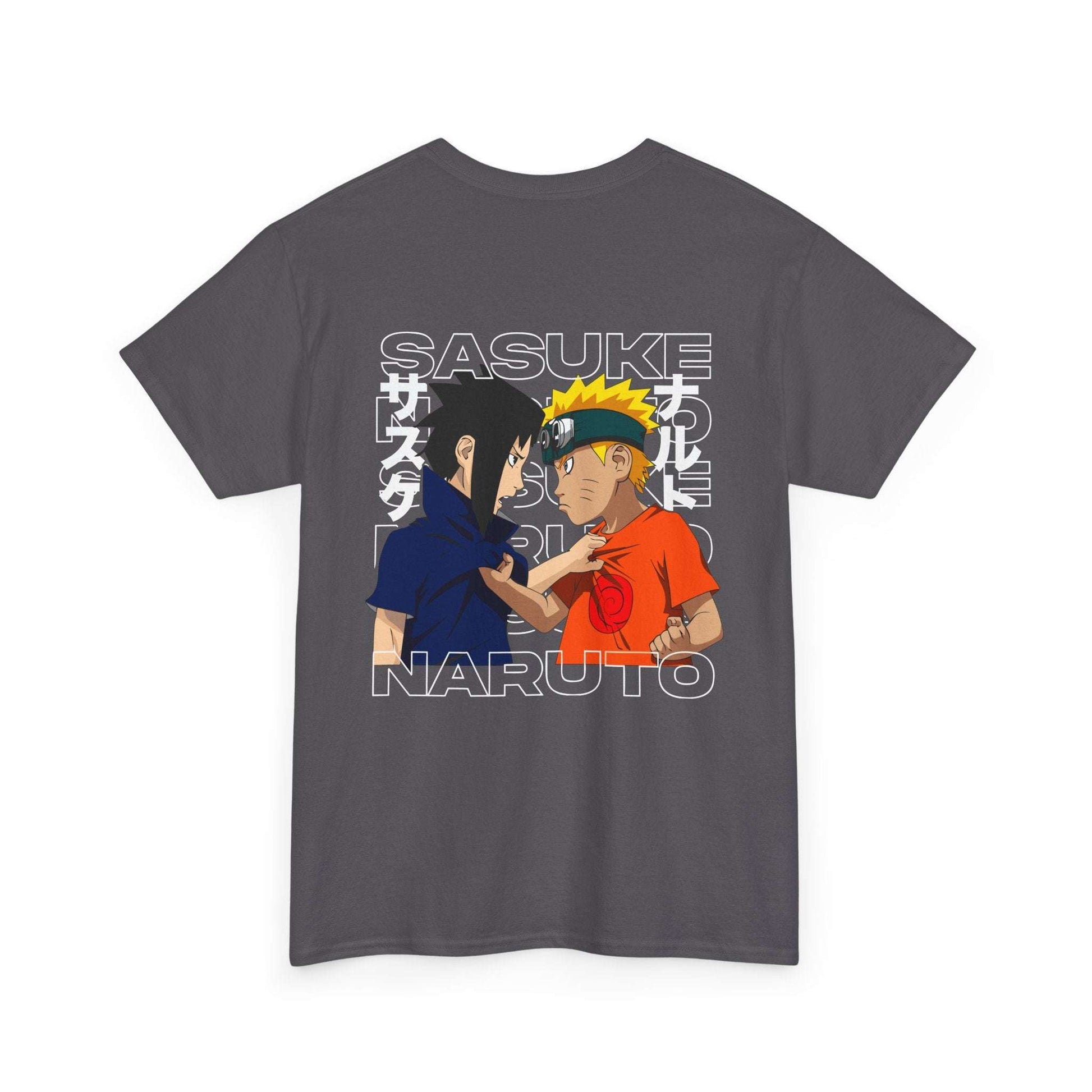Naruto vs Sasuke Graphic Tee — Anime Friendship & Rivalry T-Shirt Maklenn Naruto vs Sasuke Graphic Tee — Anime Friendship & Rivalry T-Shirt T-Shirt Maklenn www.maklenn.com India 21.80