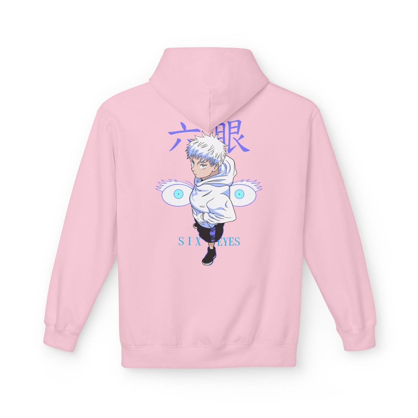 Jujutsu Kaisen Satoru Gojo Hoodie — Six Eyes Graphic Anime Pullover