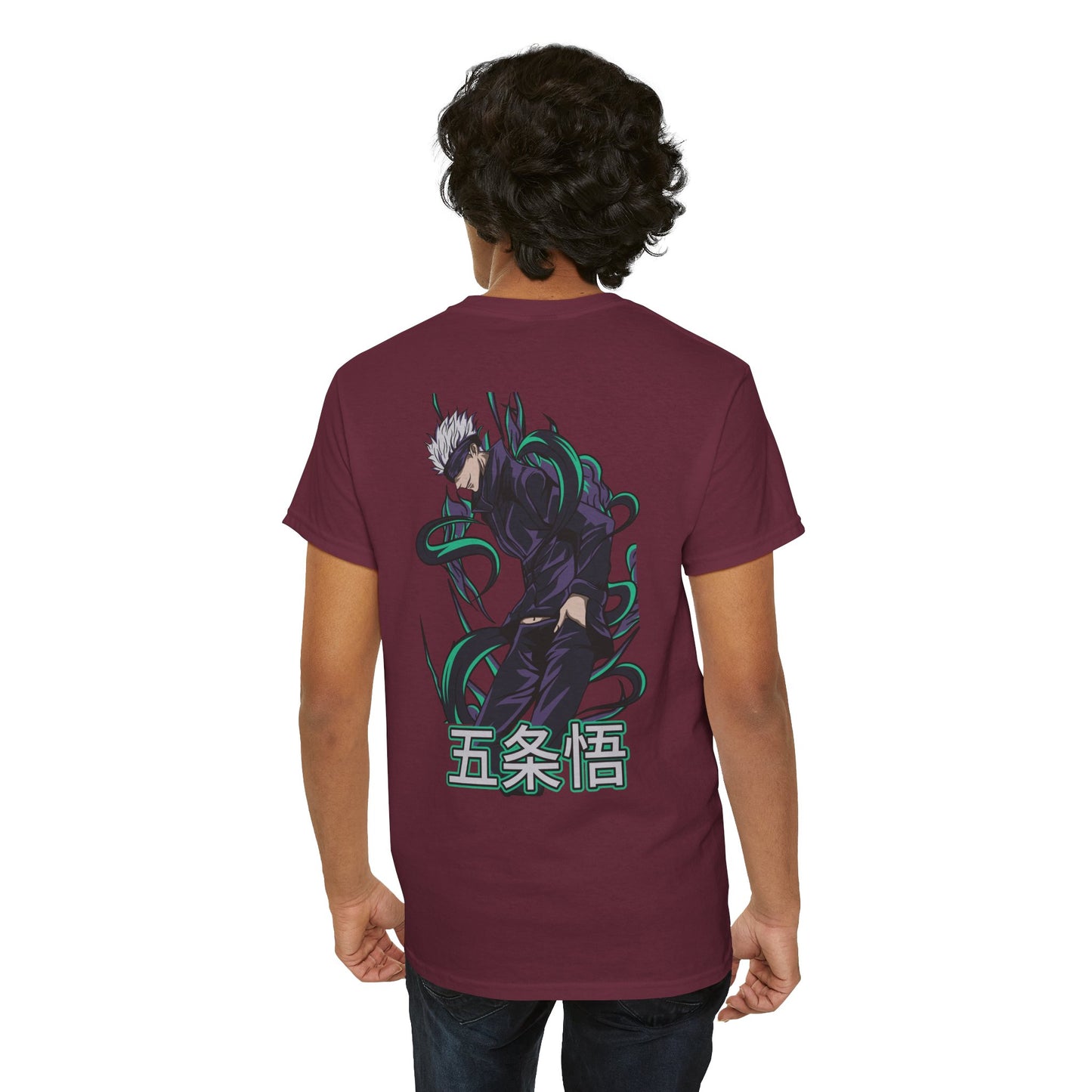 Jujutsu Kaisen Graphic Tee — Gojo Satoru Back Print Shirt