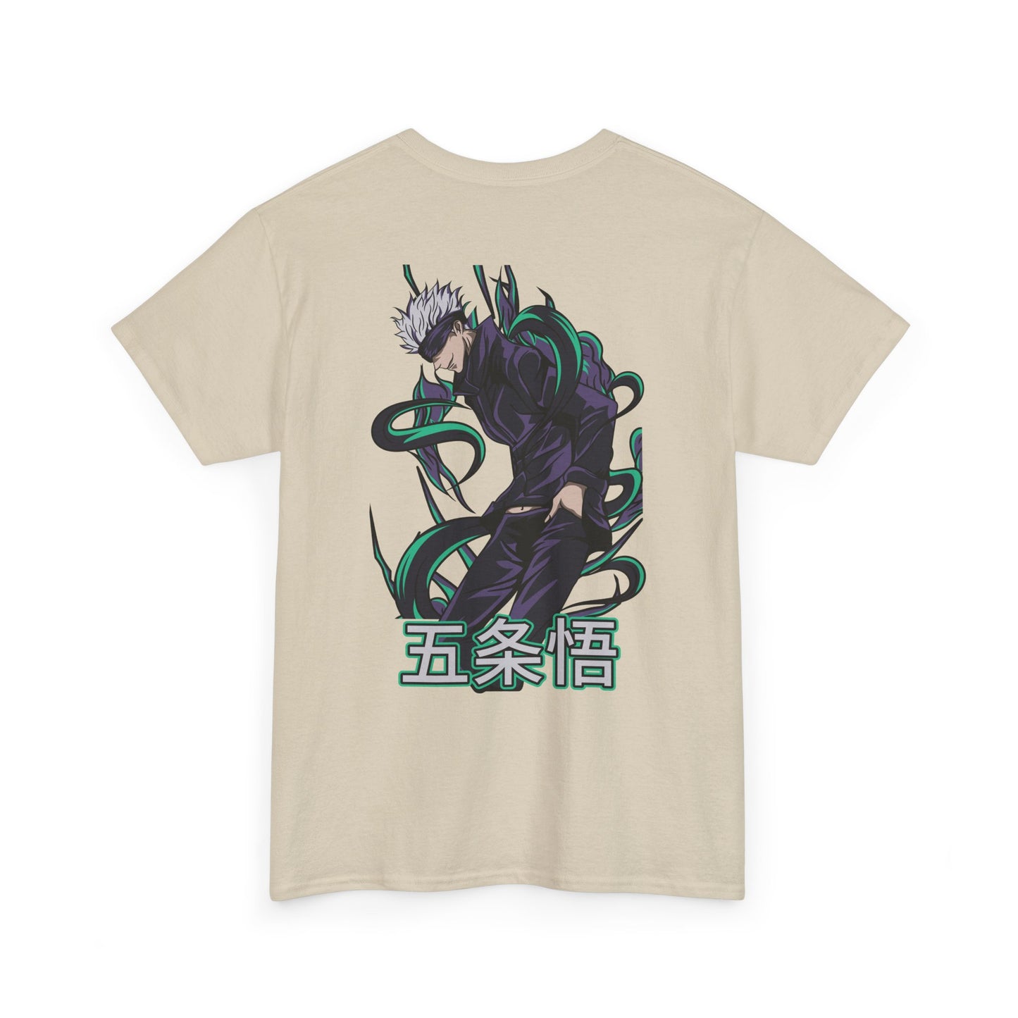 Jujutsu Kaisen Graphic Tee — Gojo Satoru Back Print Shirt