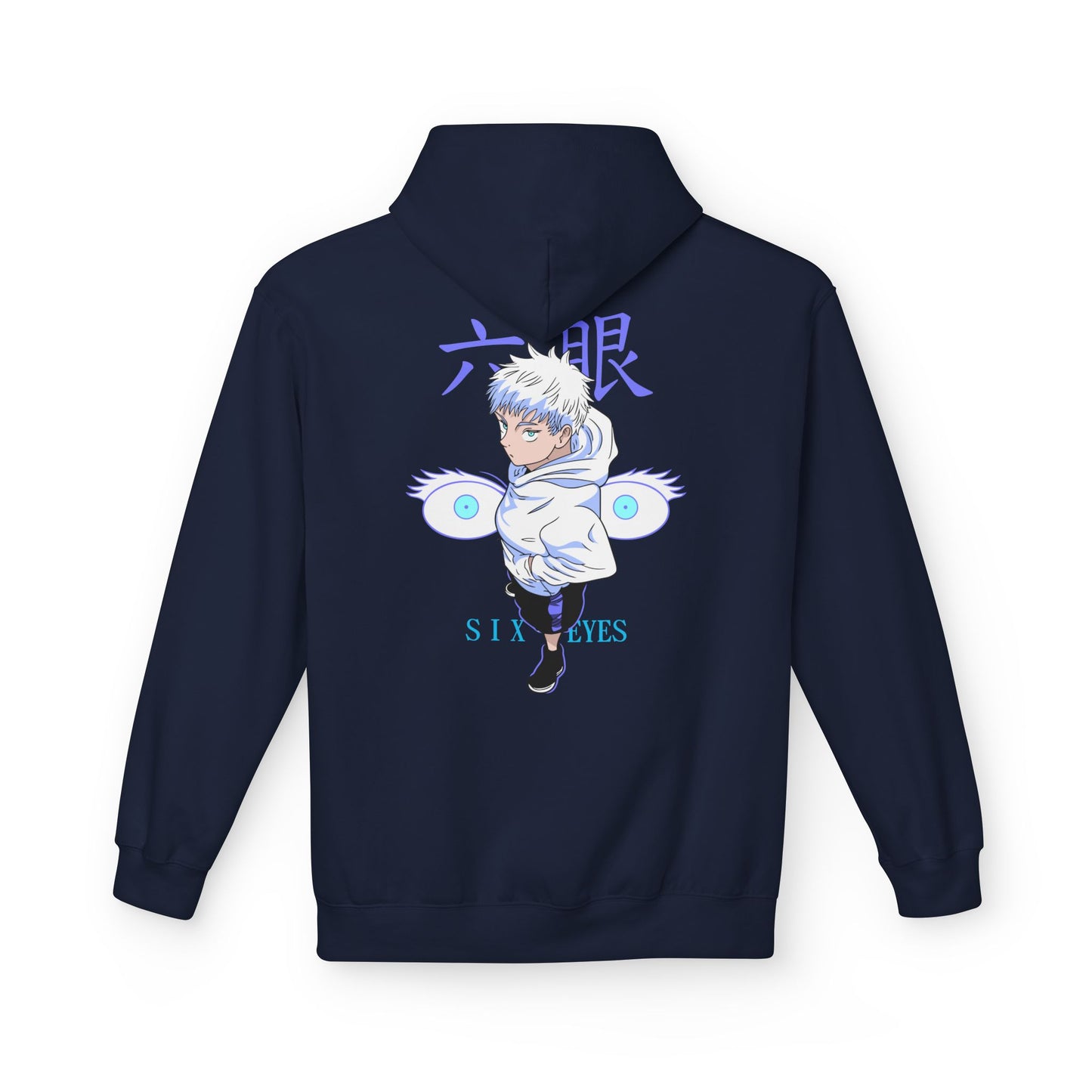Jujutsu Kaisen Satoru Gojo Hoodie — Six Eyes Graphic Anime Pullover
