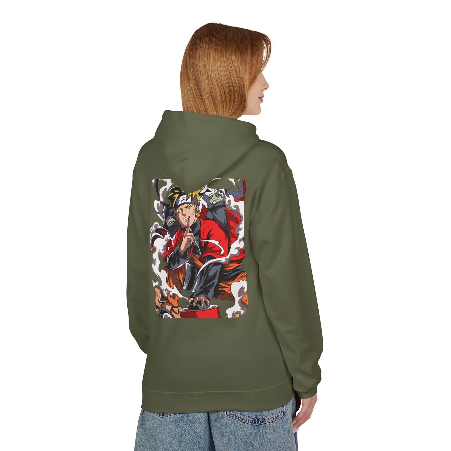 Naruto Shippuden Hoodie — Sage Mode Naruto Graphic Pullover