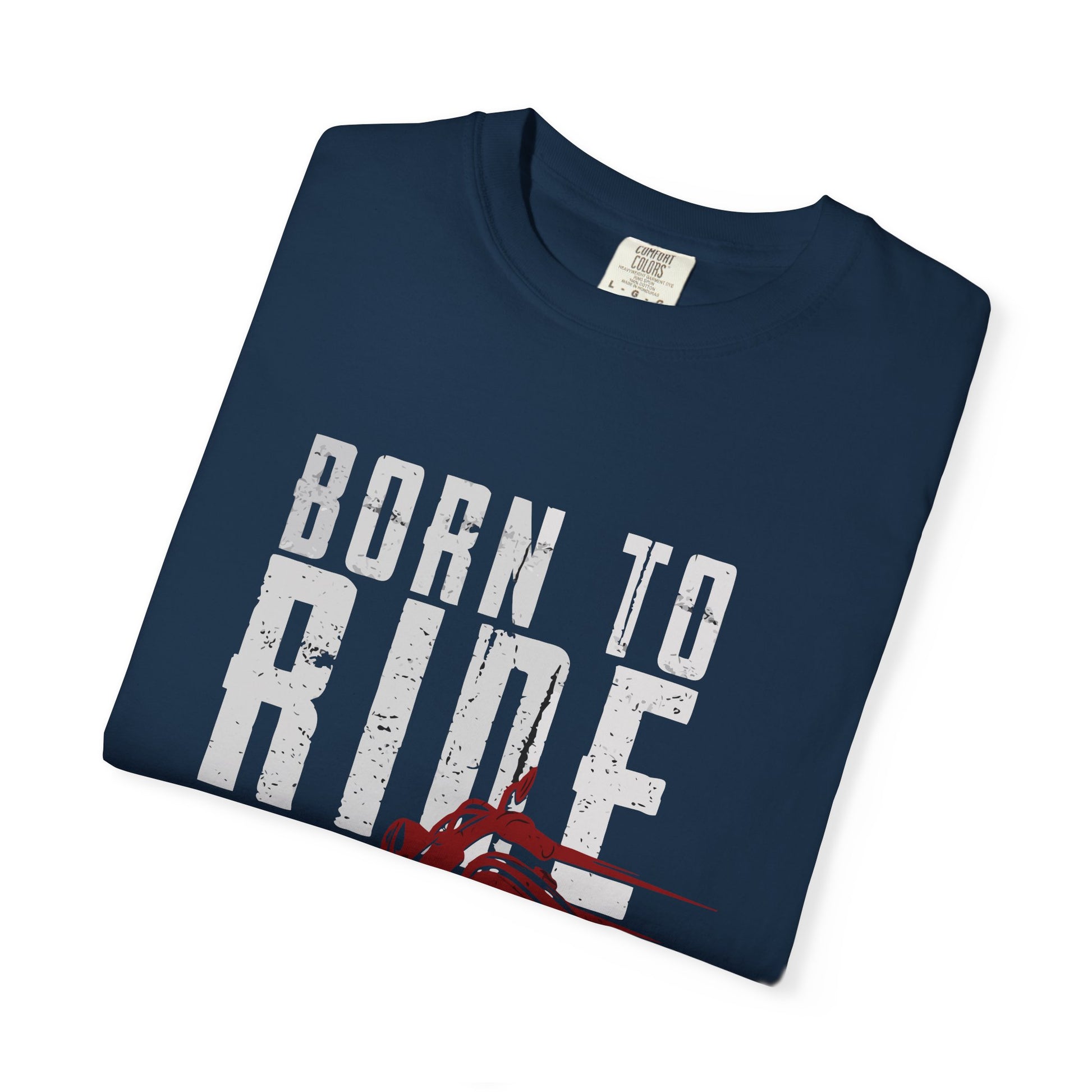 Born to Ride Motorcycle T-Shirt, Unisex Tee, Biker Apparel, Gift for Motorcycle Lovers, Casual Wear, Adventure Enthusiast Shirt Printify