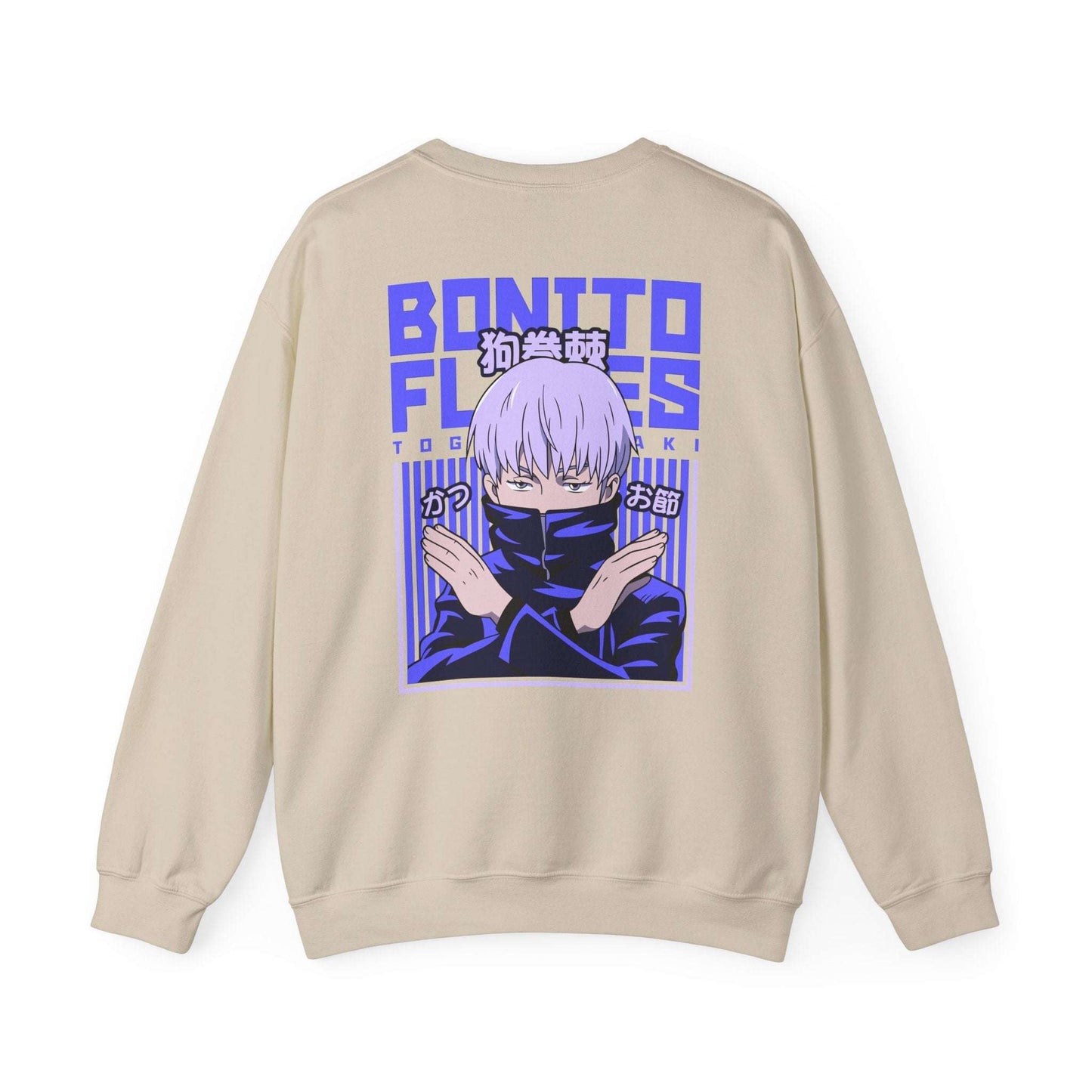 Anime Crewneck Sweatshirt — Jujutsu Kaisen Inspired Back Graphic (Gojo Satoru) Maklenn Anime Crewneck Sweatshirt — Jujutsu Kaisen Inspired Back Graphic (Gojo Satoru) Sweatshirt Maklenn www.maklenn.com India 33.23
