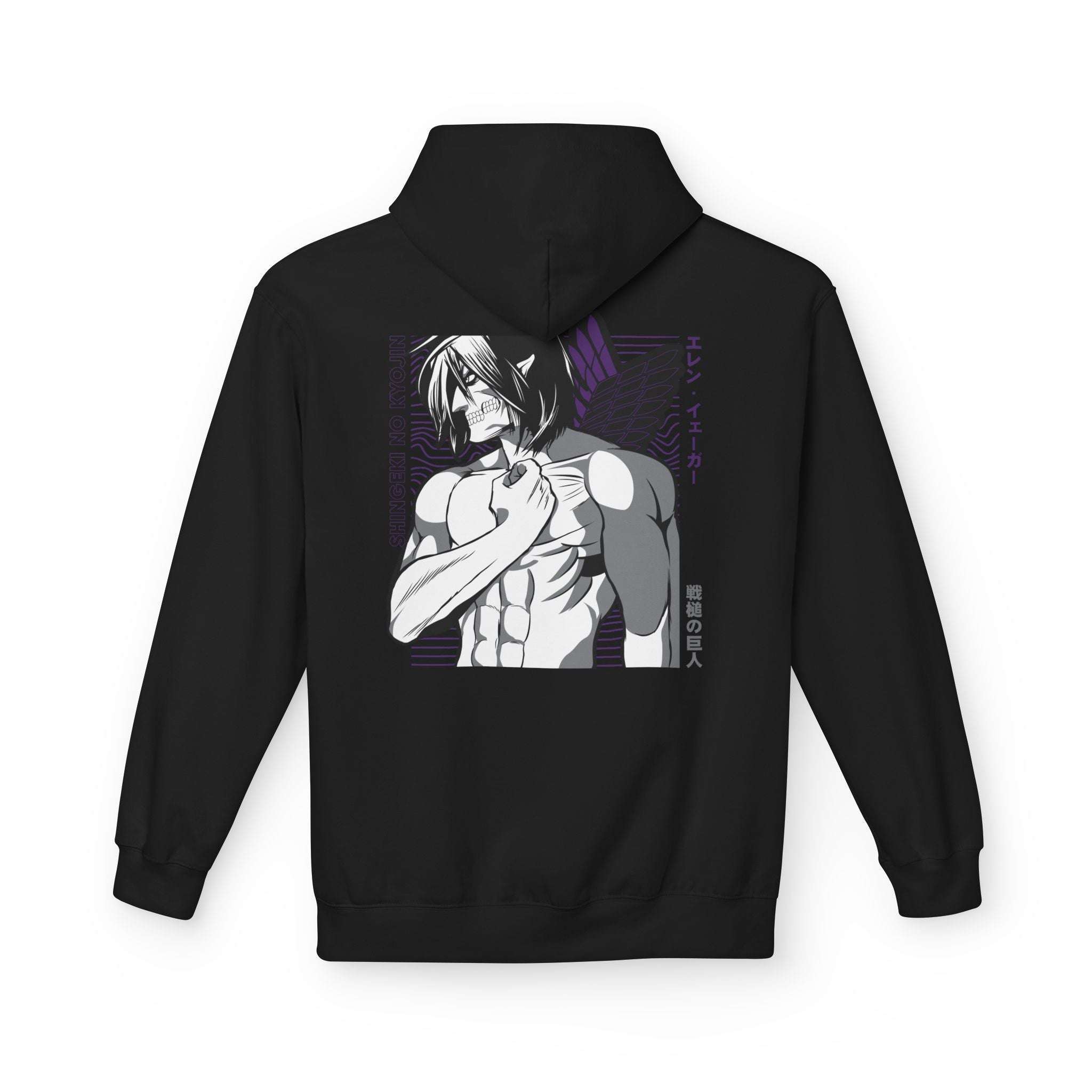 Eren - Attack on Titan Maklenn Eren - Attack on Titan Hoodie Maklenn www.maklenn.com India 39.87