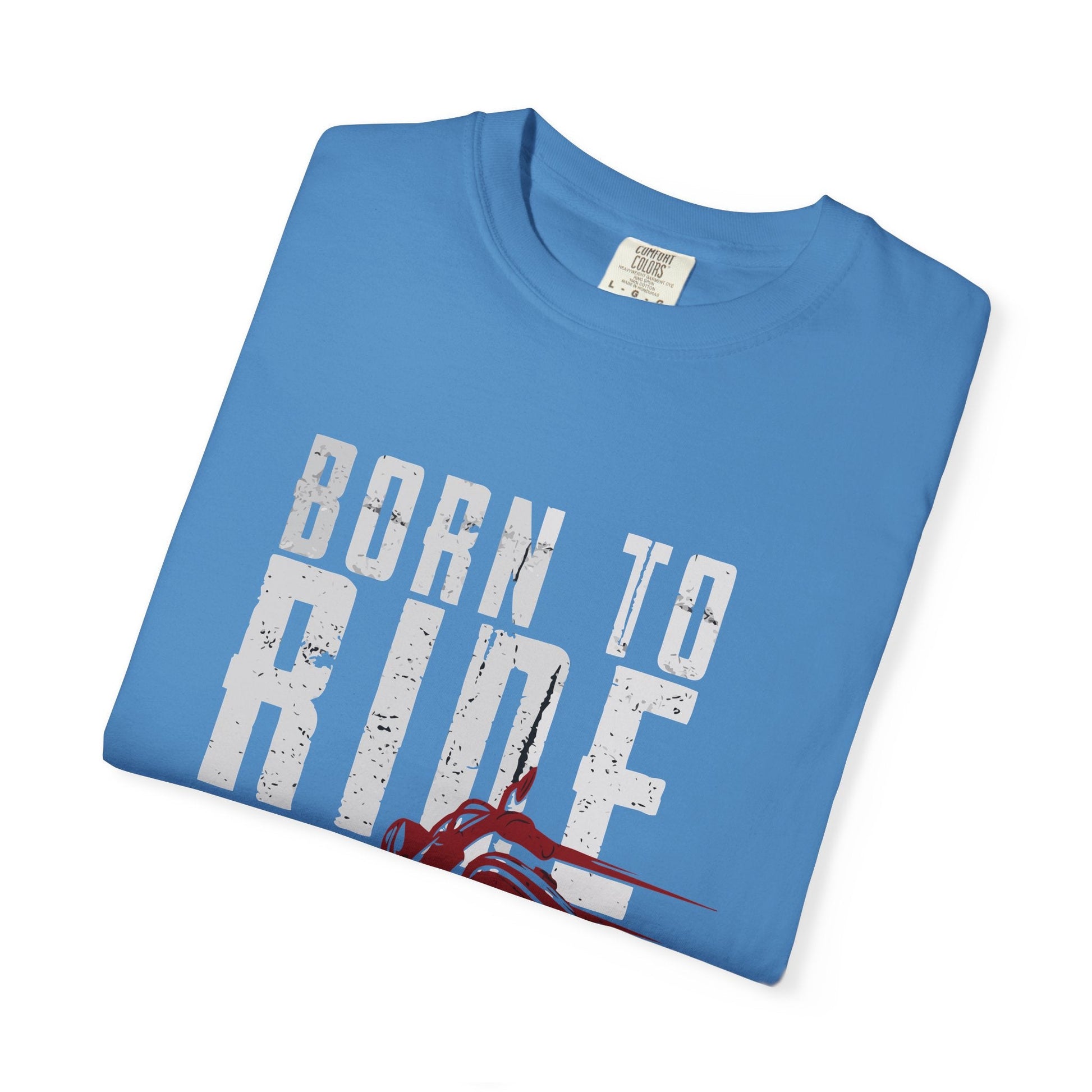 Born to Ride Motorcycle T-Shirt, Unisex Tee, Biker Apparel, Gift for Motorcycle Lovers, Casual Wear, Adventure Enthusiast Shirt - Maklenn