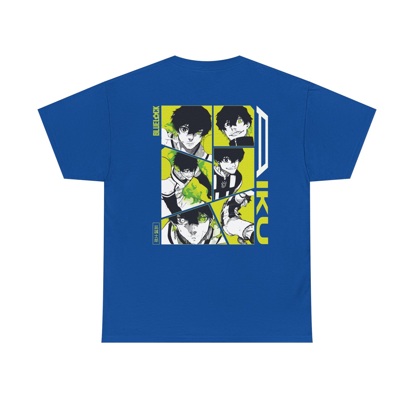 Aiku "Emperor" Blue Lock Heavyweight Tee | Maklenn