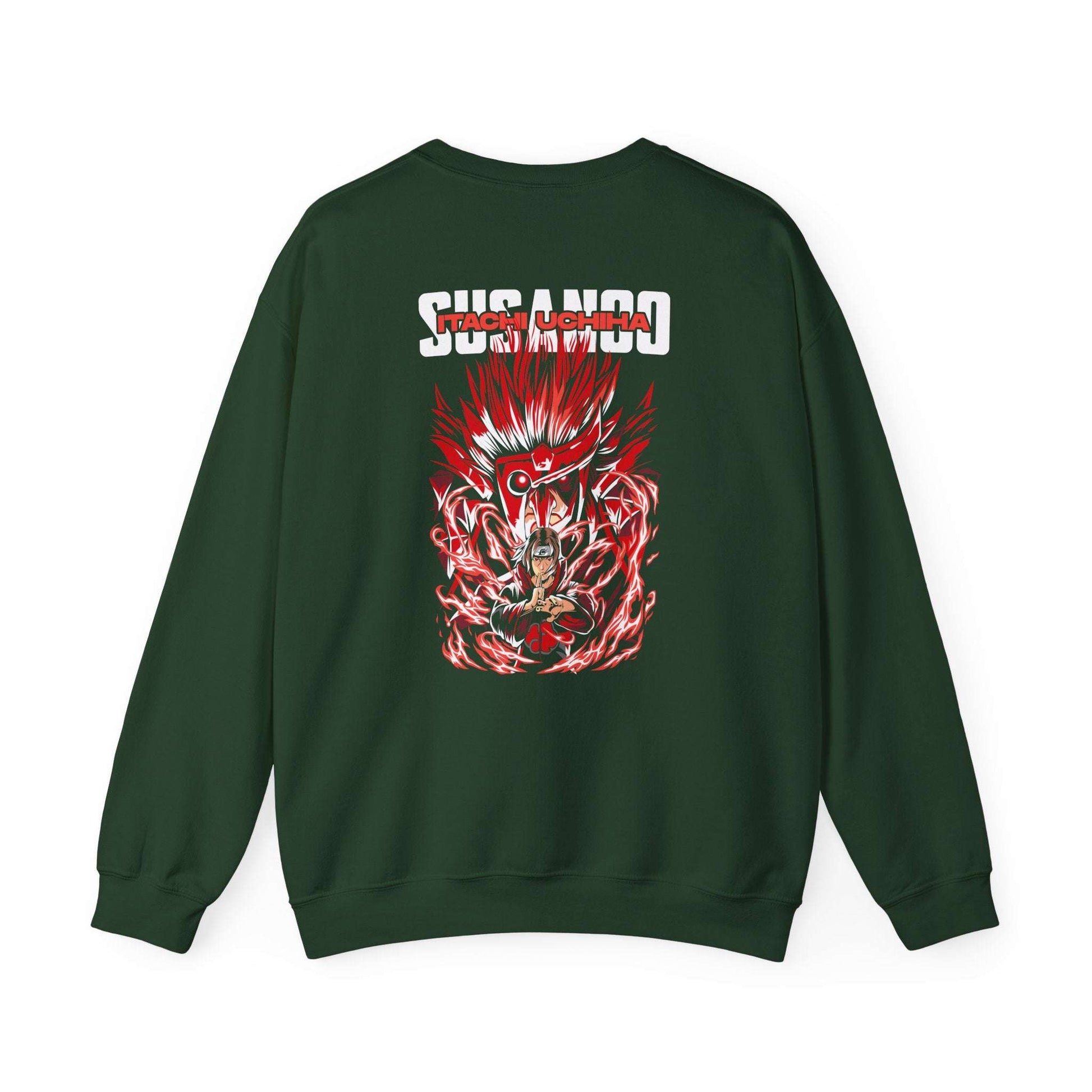 Crewneck Sweatshirt — Susanoo Anime Graphic Pullover (Red Flame Design) Maklenn Crewneck Sweatshirt — Susanoo Anime Graphic Pullover (Red Flame Design) Sweatshirt Maklenn www.maklenn.com India 33.23