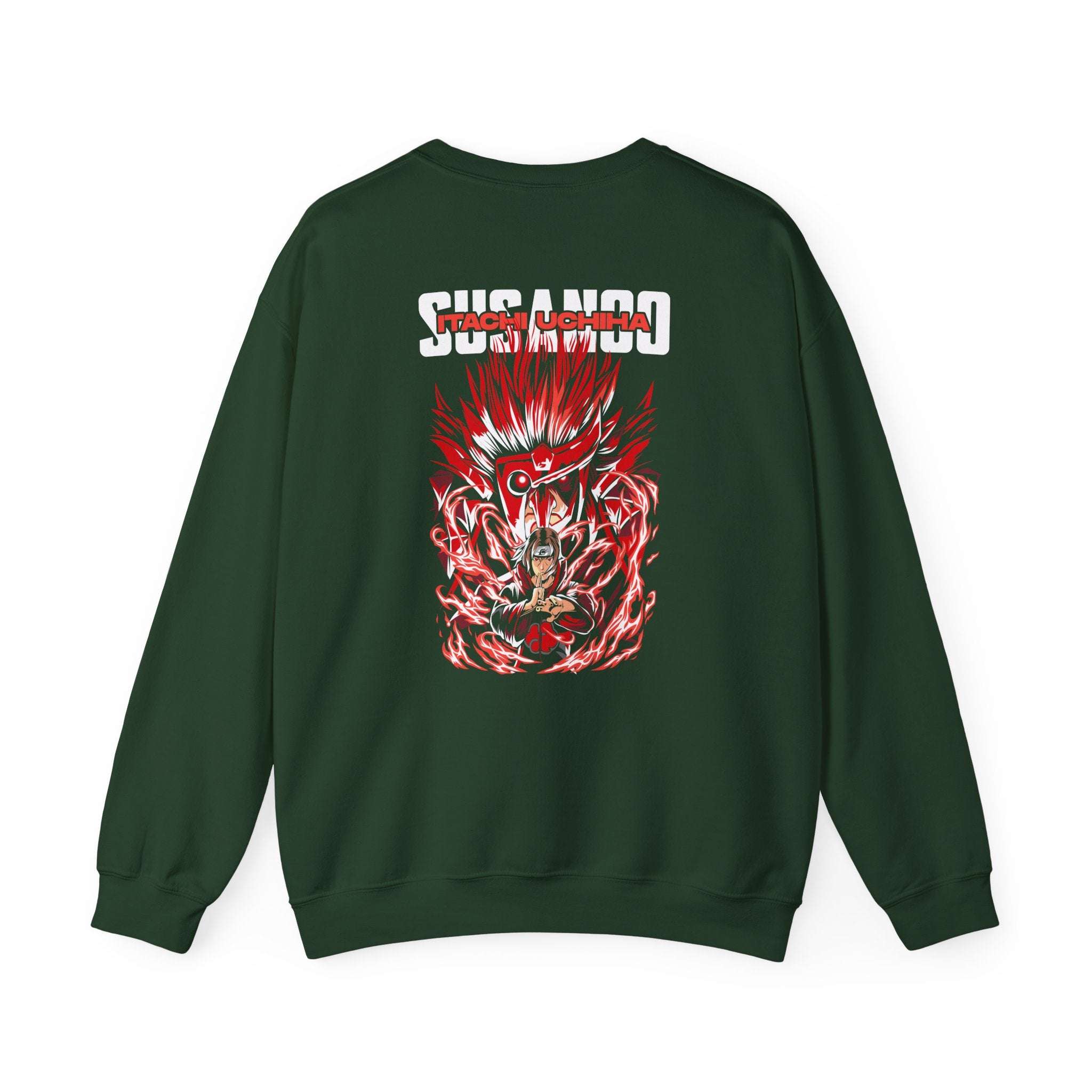 Itachi Uchiha "Tsukuyomi" – Naruto Graphic Sweatshirt | Maklenn - Detail View 8