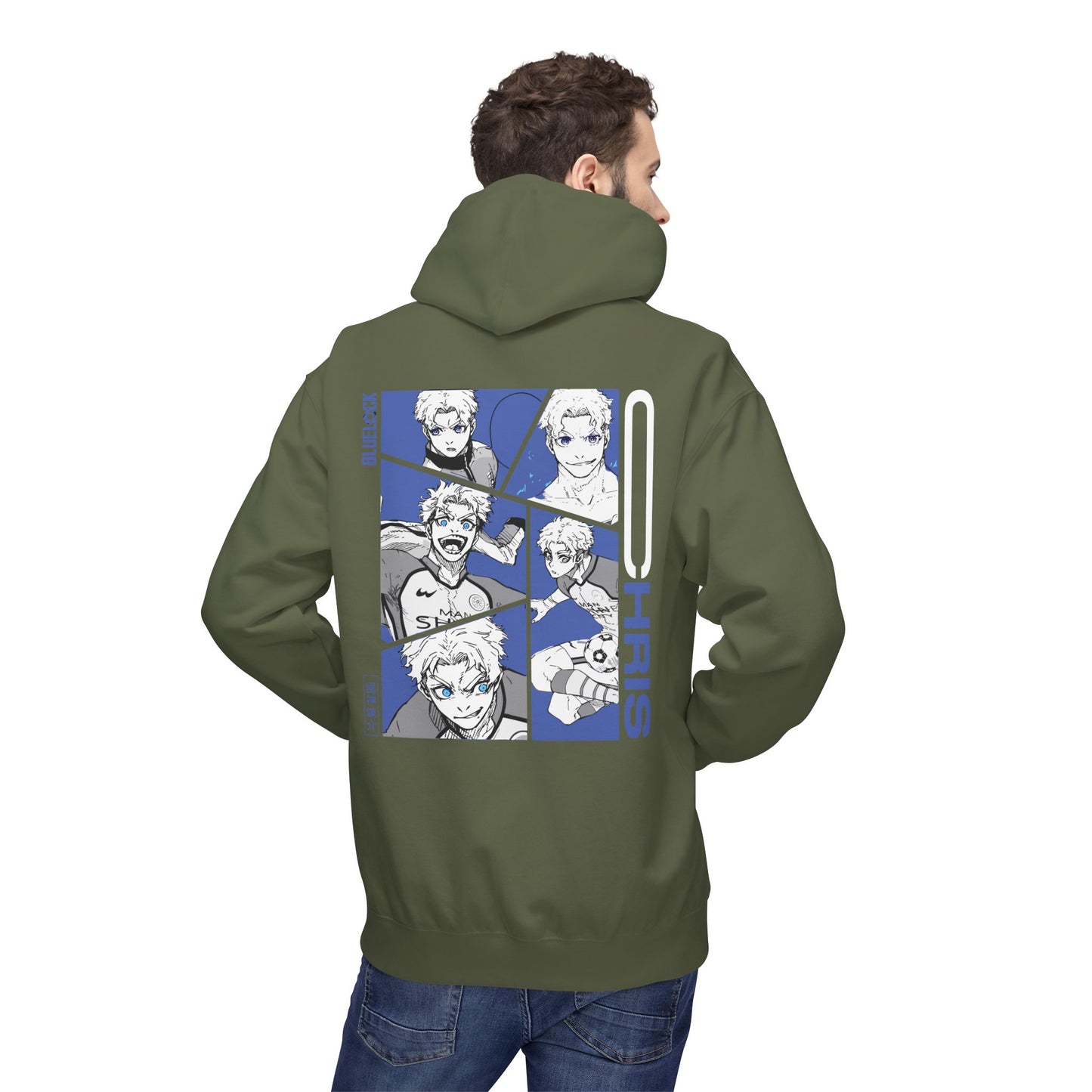 Chris "Prince" Blue Lock Hoodie | Maklenn