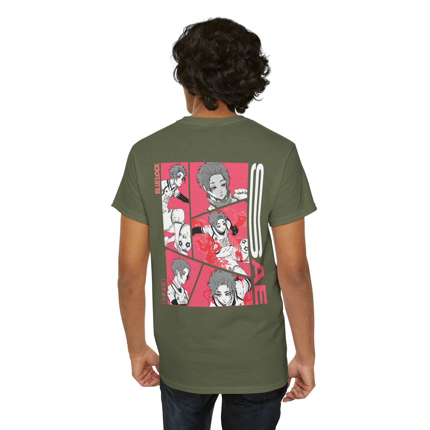 Sae "Maestro" Blue Lock Heavyweight Tee | Maklenn
