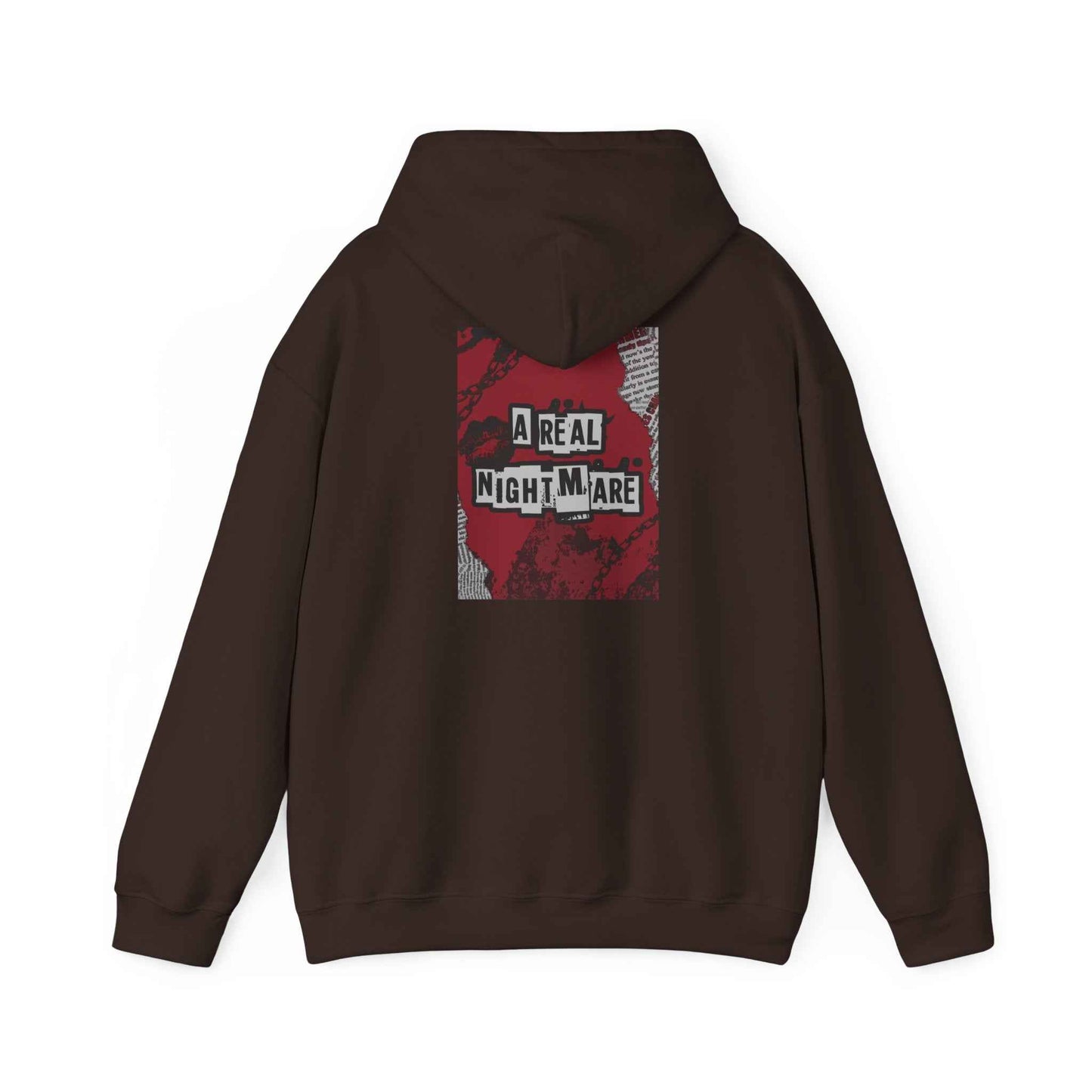 A Real Nightmare Hoodie - Cozy Unisex Sweatshirt for Halloween, Casual Wear, Gifts, Fall Fashion, Party,USA trend, Mens hoodie us,Australia genz edition,Canada online hoodie fashion