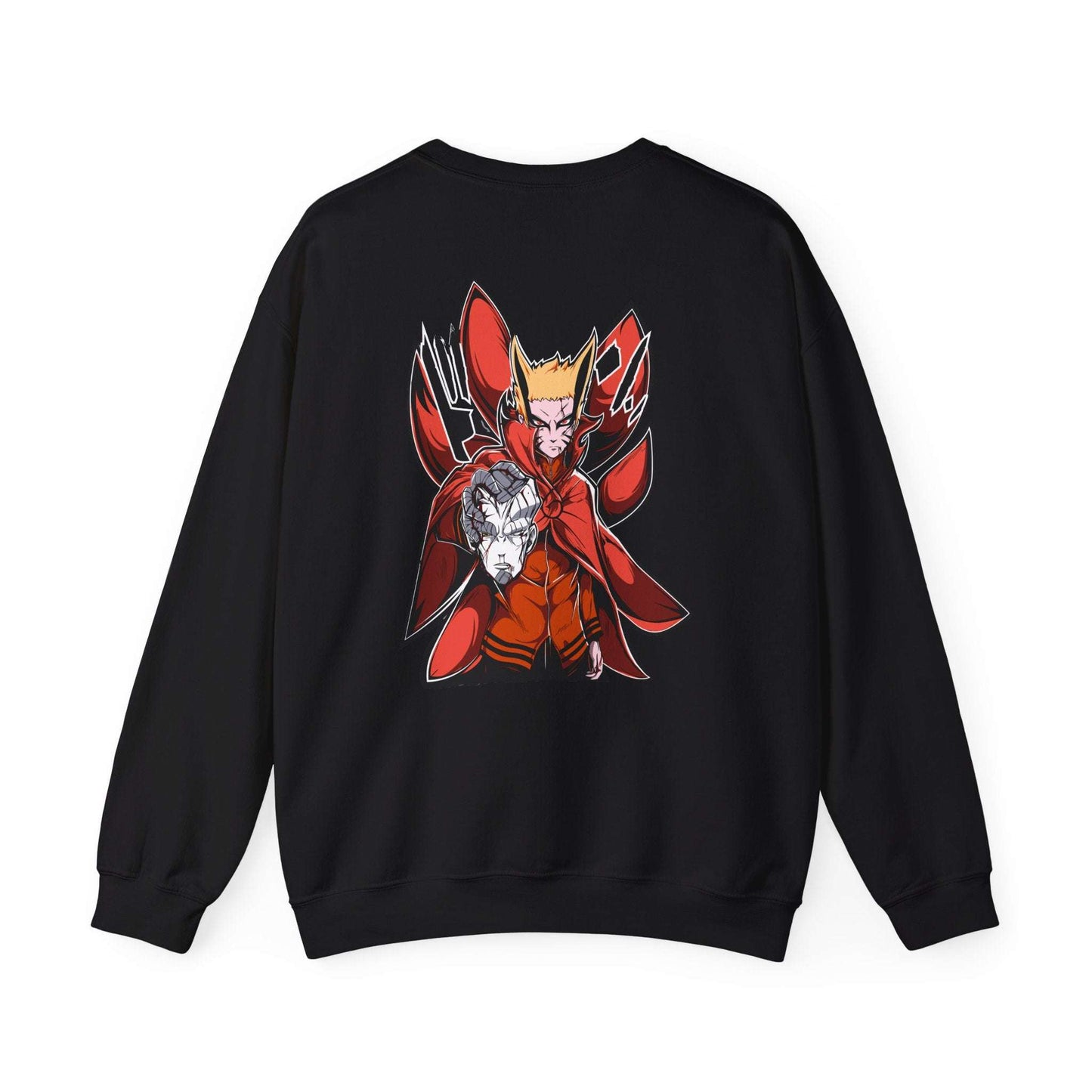 Anime Red Demon Crewneck Sweatshirt — Naruto-Inspired Kurama & Shadow Art Maklenn Anime Red Demon Crewneck Sweatshirt — Naruto-Inspired Kurama & Shadow Art Sweatshirt Maklenn www.maklenn.com India 33.23