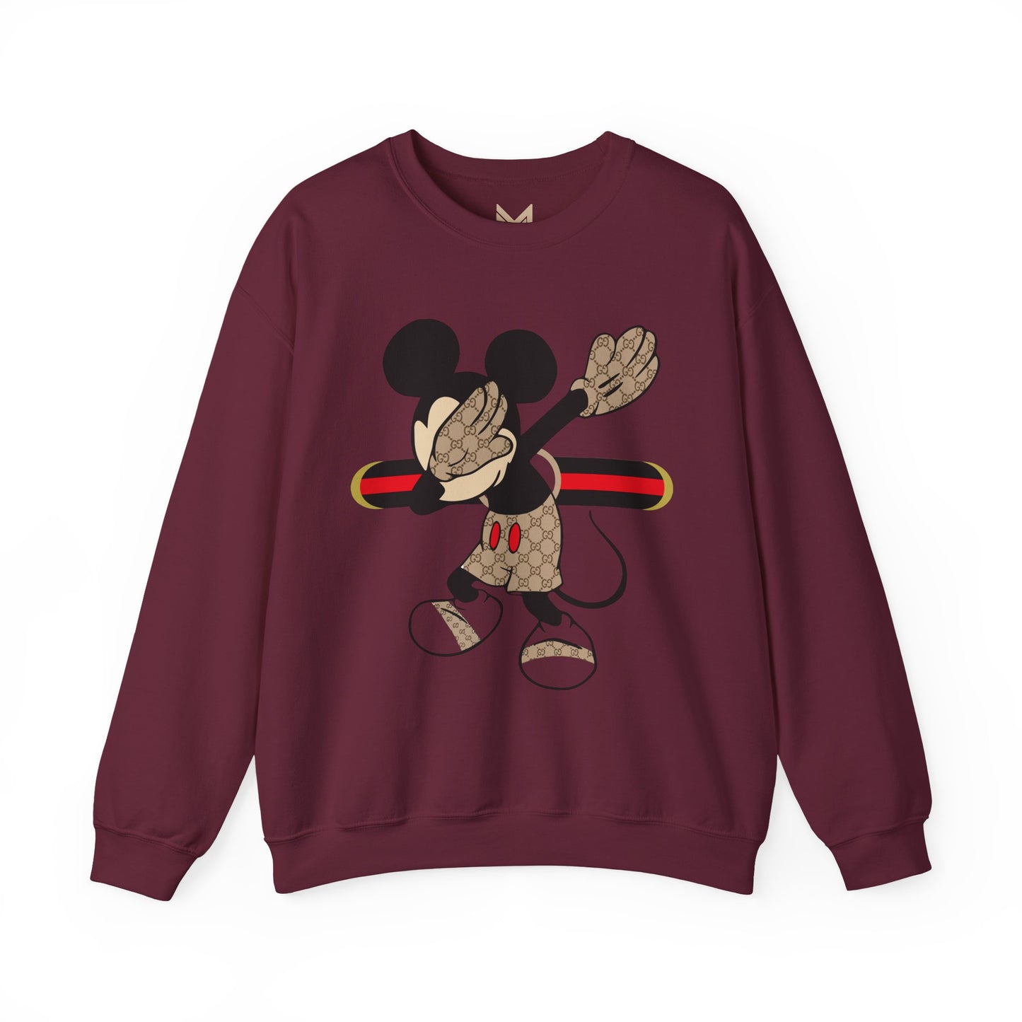 Mickey Mouse Graphic Crewneck Sweatshirt, Unisex Warm Casual Wear, Perfect for Disney Fans, Gift for Birthdays, Cozy Lounge Top Printify