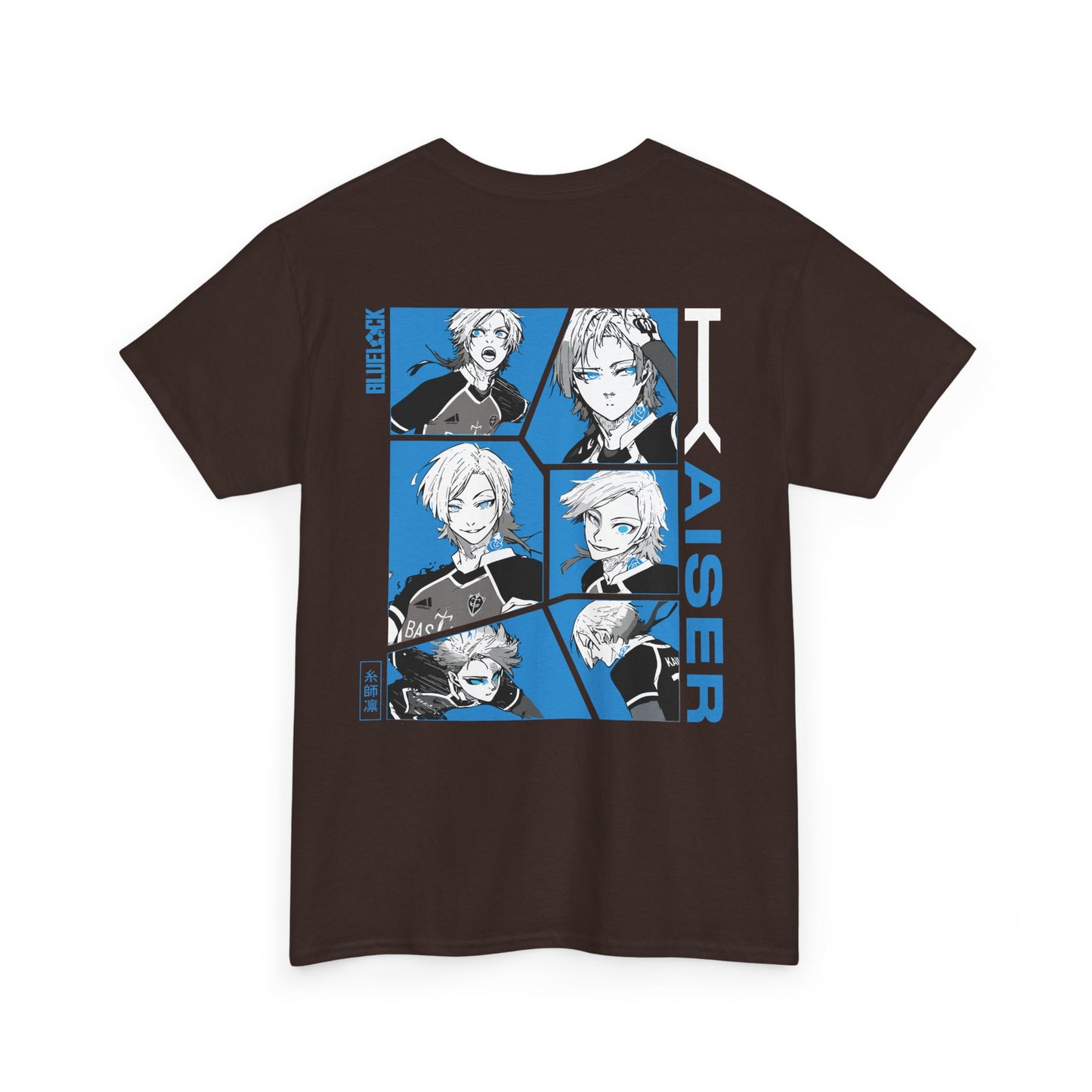 Kaiser "Blue Rose" Blue Lock Heavyweight Tee | Maklenn