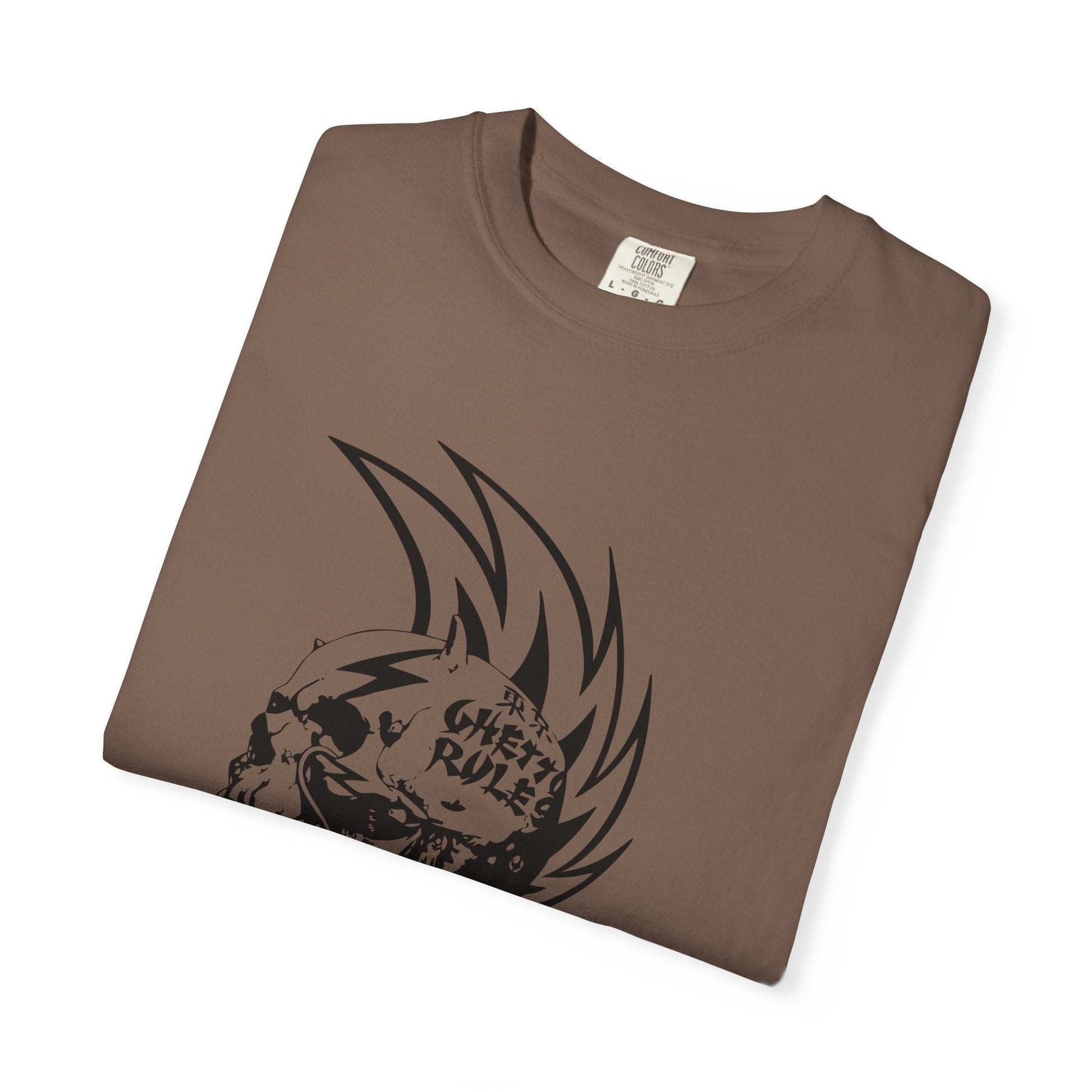 Punk Skull Graphic T-shirt for Unisex, Emo Fashion Tee, Edgy Streetwear, Gift for Music Lovers, Halloween Costume - Maklenn
