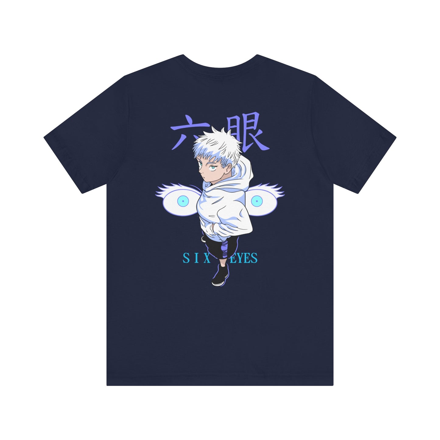 Anime Short Sleeve Tee, Jujustu Kaisen Shirt, Cosplay Tee, Gift for Anime Lovers, Stylish Graphic T-Shirt, Casual Wear Printify